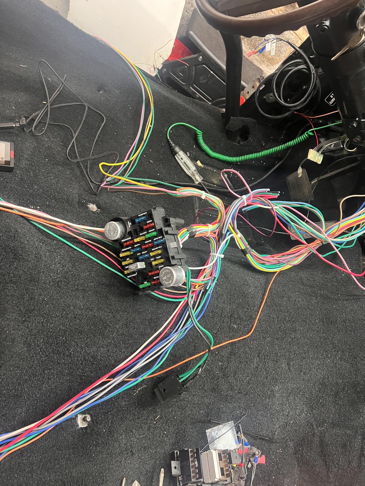 Universal Extra Long Wires 21 Circuit Wiring Harness Hotrod Kit Compatible with GM Chevy Universal Automotive Wiring customer photo 1