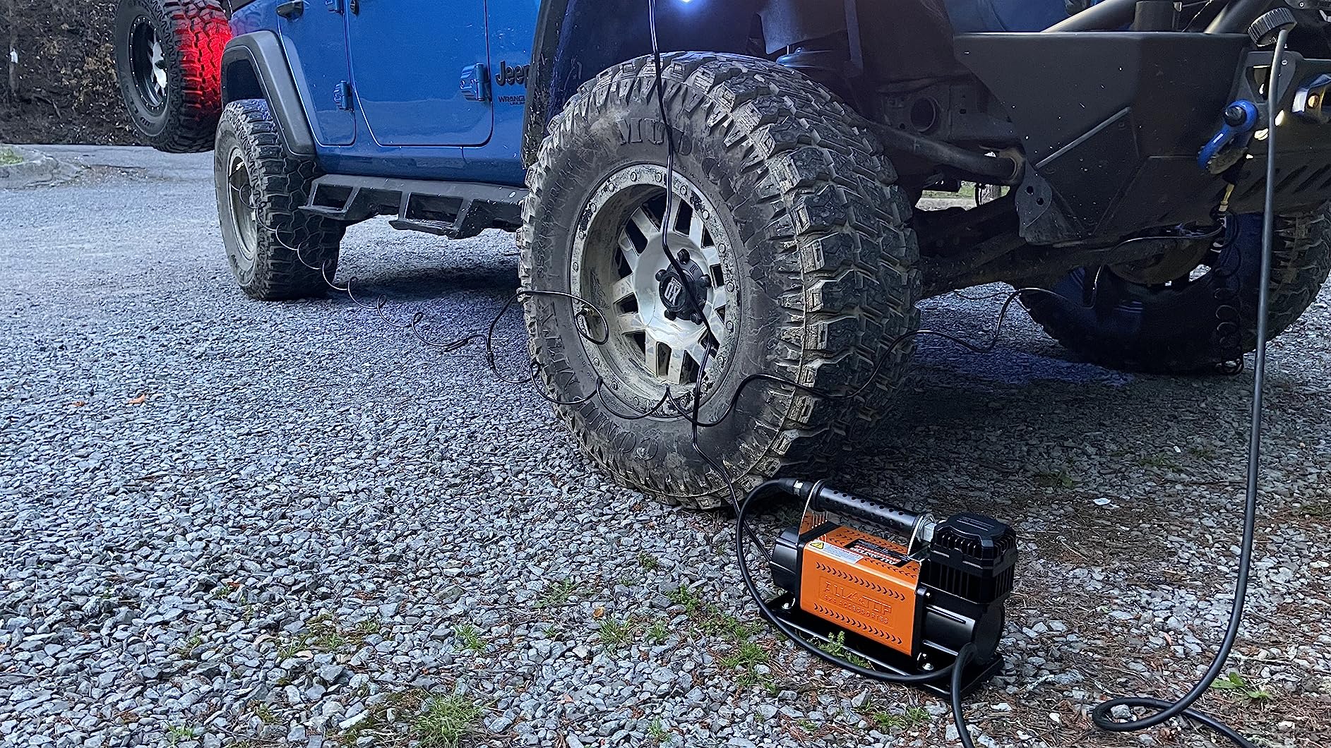ALL-TOP Air Compressor Kit, 12V Portable Inflator 7.06CFM, Offroad Air Compressor for Truck, Air Pump for Car Heavy Duty, Max 150PSI for SUV 4x4 Vehicle RV Tire customer photo 1