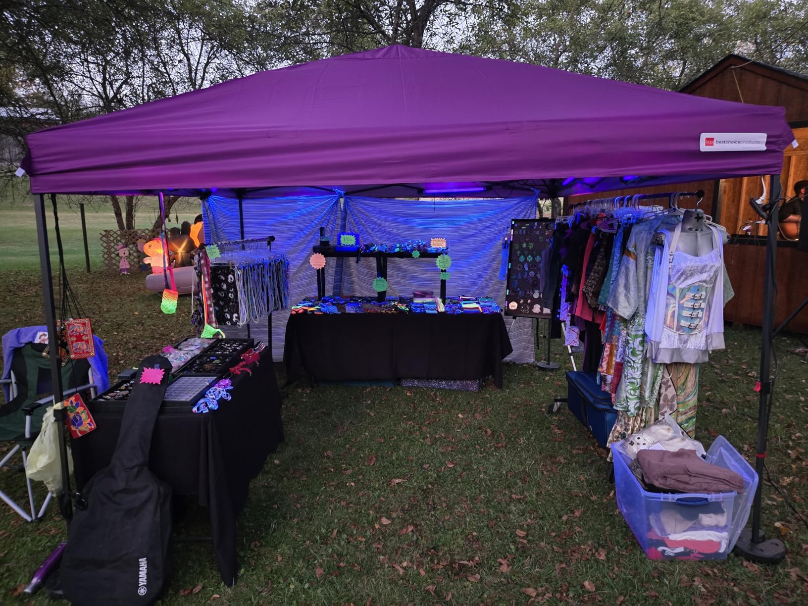 Best Choice Products 10x10ft Pop Up Canopy Tent, Outdoor Shade, 1 Person 1 Minute Set Up, Carry Case, 4 Weight Bags - Gray customer photo 1