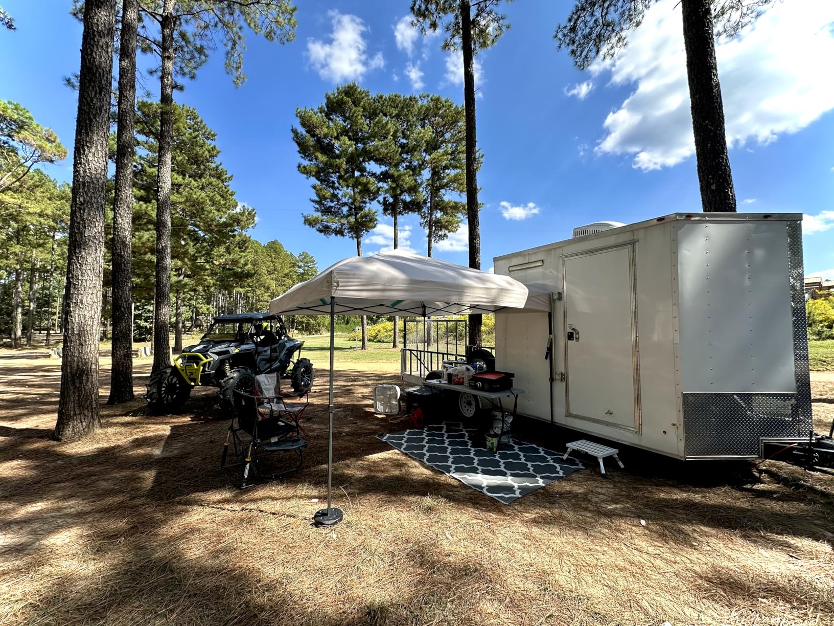 Best Choice Products 10x10ft Pop Up Canopy Tent, Outdoor Shade, 1 Person 1 Minute Set Up, Carry Case, 4 Weight Bags - Gray customer photo 2