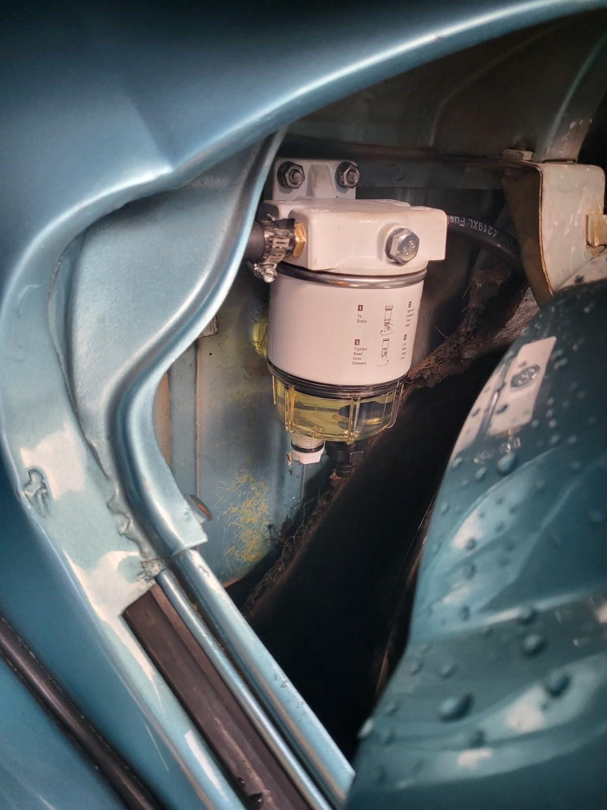 R12T Fuel Water Separator Marine Fuel Filter/Water Separator Assembly customer photo 1