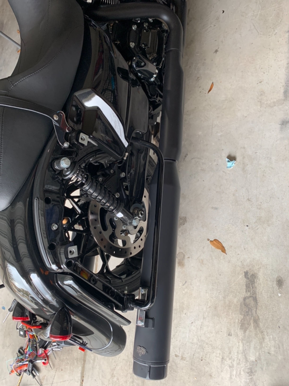 Vance & Hines Torquer 450 Slip-On Mufflers Black (46674) customer photo 1