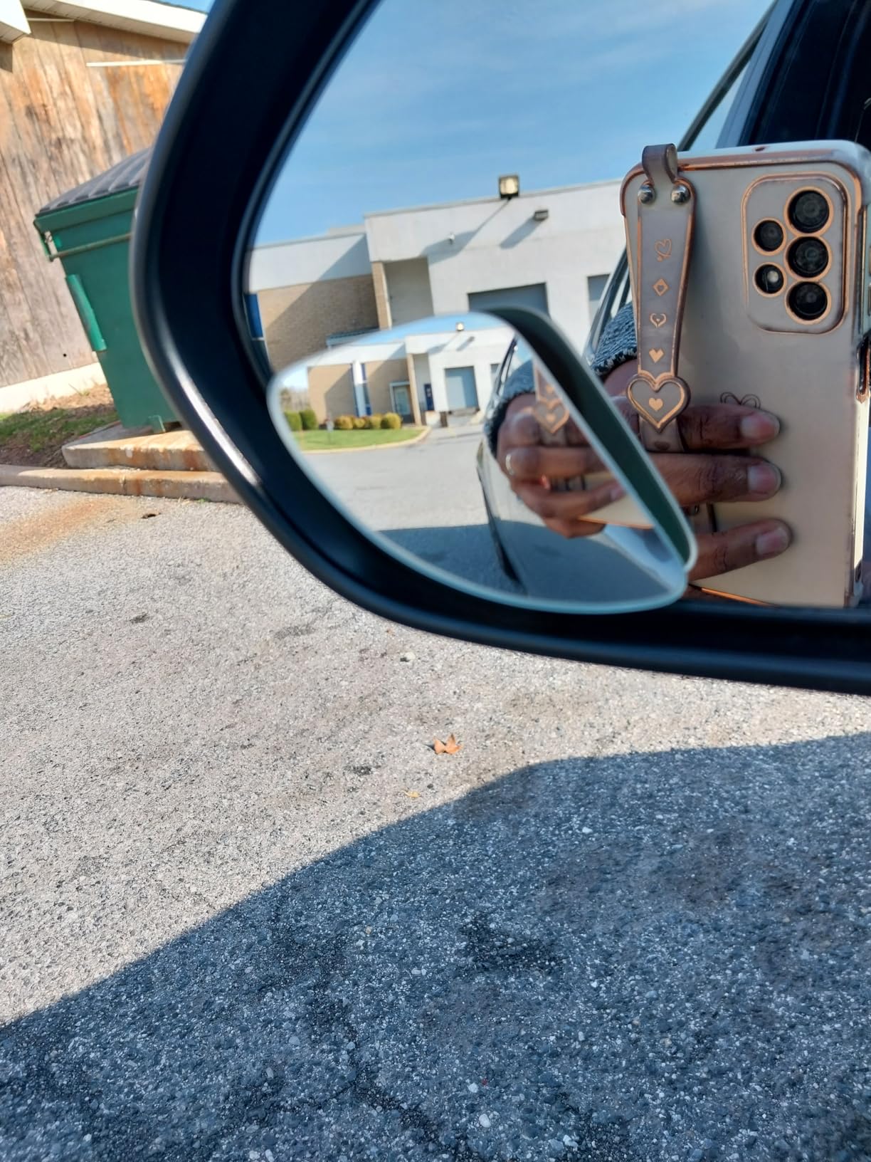 Superfan Blind Spot Mirrors for Cars by Safe View Company - Real Convex Glass for Clear Wide Angle Vision - Safer Lane Changes, Easy Stick-On, Weatherproof & Long Lasting Durability customer photo 1