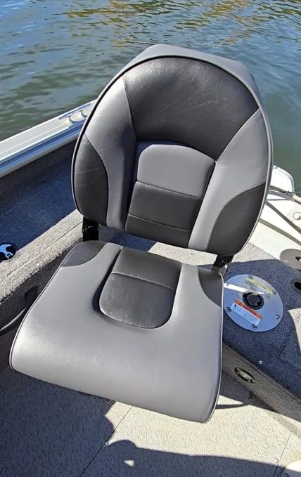 NORTHCAPTAIN Deluxe A Pair of Marine High Back Folding Boat Chair Fishing Boat Seat customer photo 2