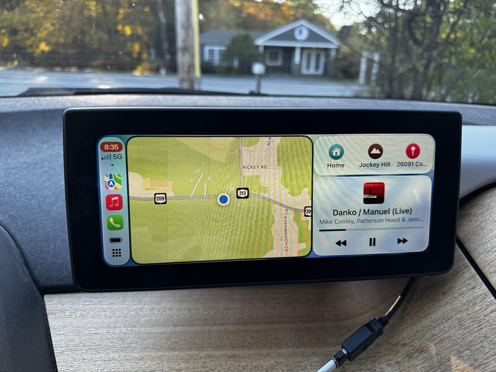 Road Top Wireless Carplay Wireless Android Auto for BMW i3 I01 2012-2017 Year with NBT System, Compatible with Carplay, Mirrorlink, Reverse Camera, Navigation customer photo 1