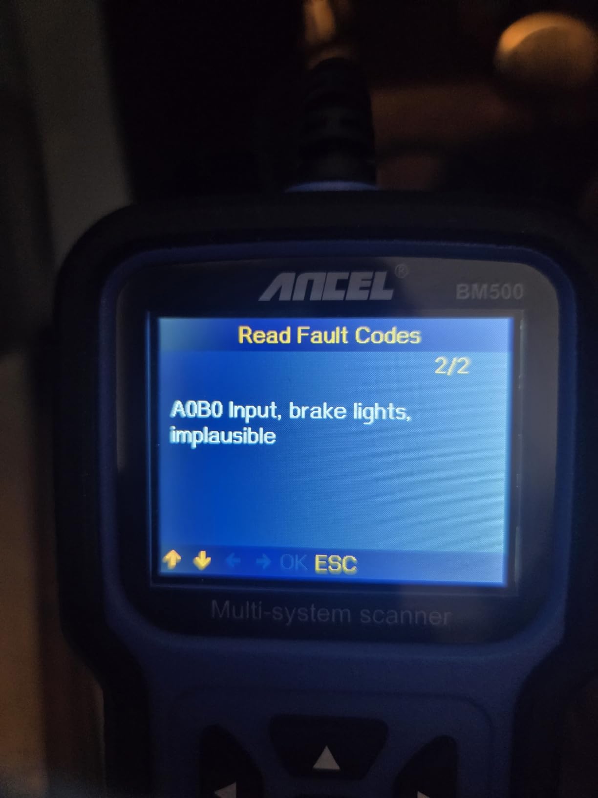 ANCEL BM500 OBD2 Scanner for BMW & MINI, Simplified Battery Registration, EPB, Oil, Throttle, PCM Resets, I/M Readiness, Full System Diagnostics for Engine, Transmission, ABS, SRS, DSC & More customer photo 1
