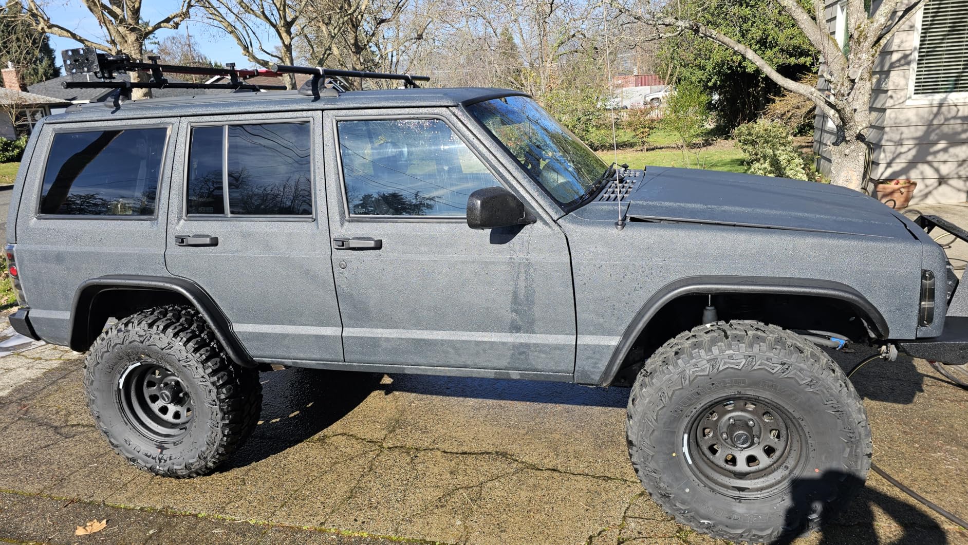 TACTIK Circle 8 Classic 15 Inch Steel Wheel, Black - 15x8, 5x4.5 / 5x114.3 Bolt Pattern (-12.7mm Offset), 4