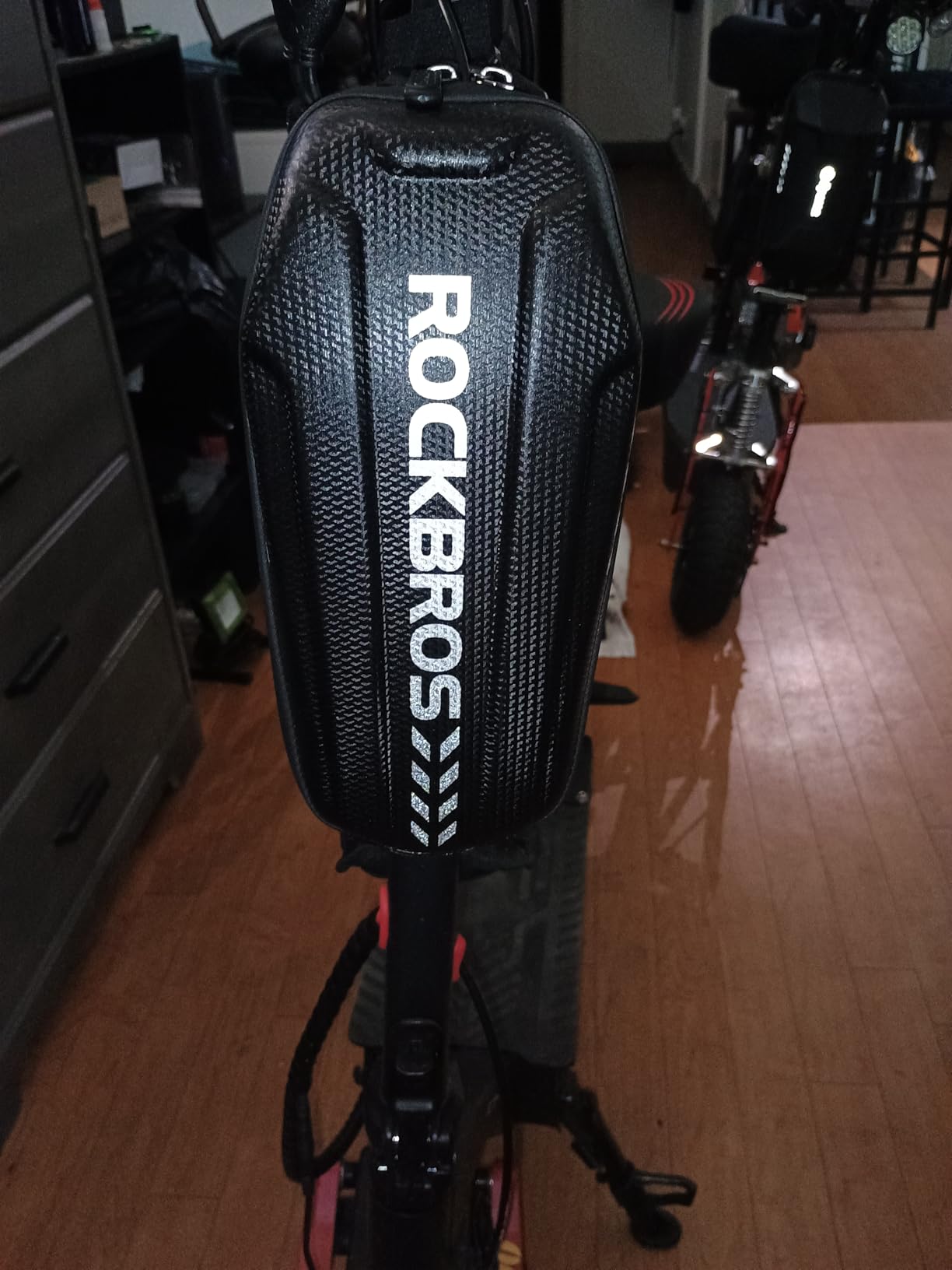 ROCKROS Scooter Storage Bag - Waterproof, Folding Bike EVA Hard Shell Frame Bag customer photo 1