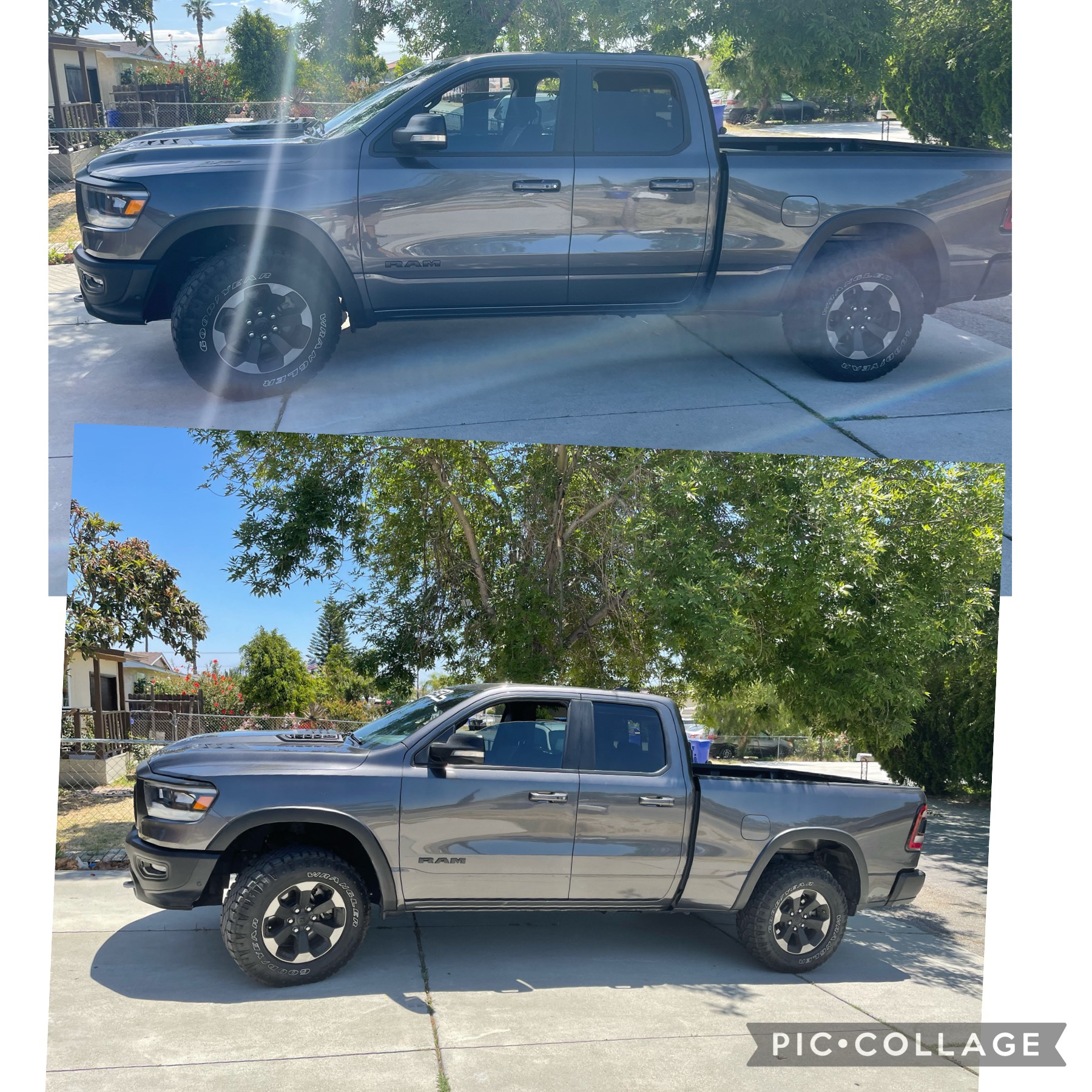 Richeer 2 inch Leveling Lift Kit Compatible with 2006-2026 Ram 1500 4WD,2005-2011 Dakota 2WD/4WD,2006-2009 Raider 2WD/4WD Forged Front Strut Spacers Raise the Front of your Pickup by 2