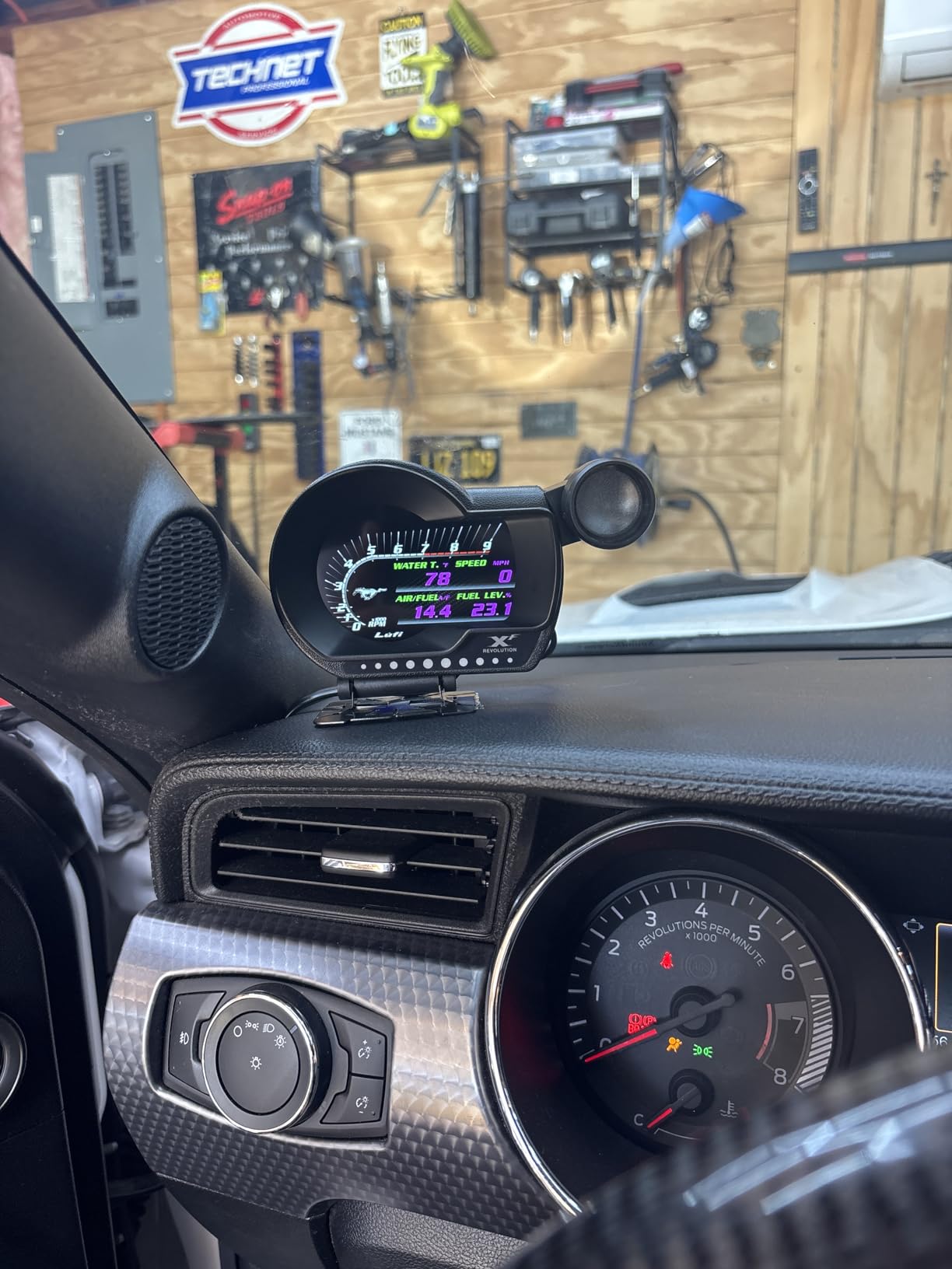 Lufi XF OBD2 Gauge Display, Boost Gauge, Water Temperature Meter, Vehicle Electronic Combination Instrument Cluster customer photo 1