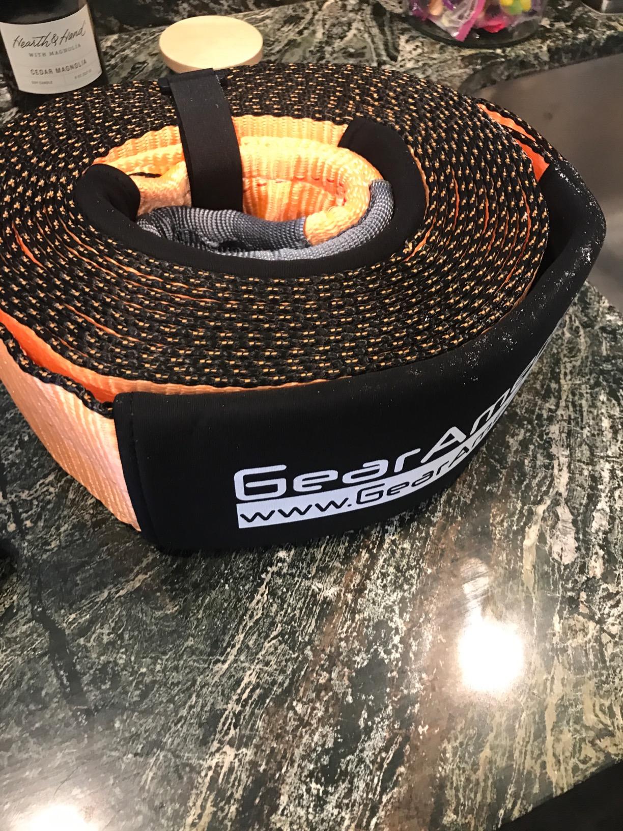 GearAmerica Heavy Duty Tow Strap - 3