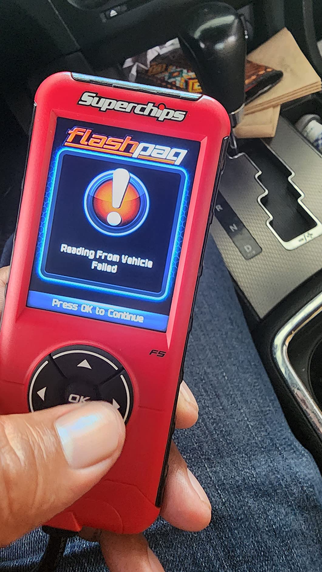 NEW SUPERCHIPS FLASHPAQ F5 IN-CAB TUNER,HEMI GASOLINE & 5.9L,6.7L CUMMINS DIESEL,COMPATIBLE WITH 1998-2014 DODGE RAM & CHRYSLER VEHICLES customer photo 2