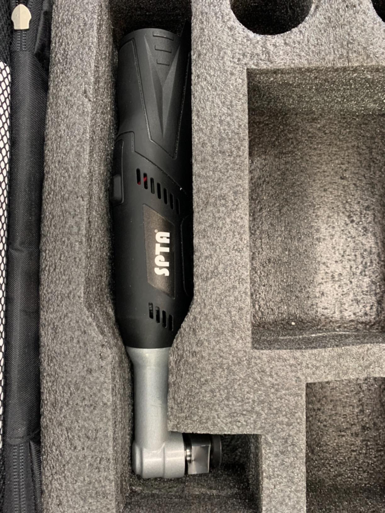 SPTA Cordless Mini Car Polisher, 12V Micro Cordless Scratches Killer Car Polisher RO/DA Mini Car Polisher for polishing, Sanding and Cleaning customer photo 1