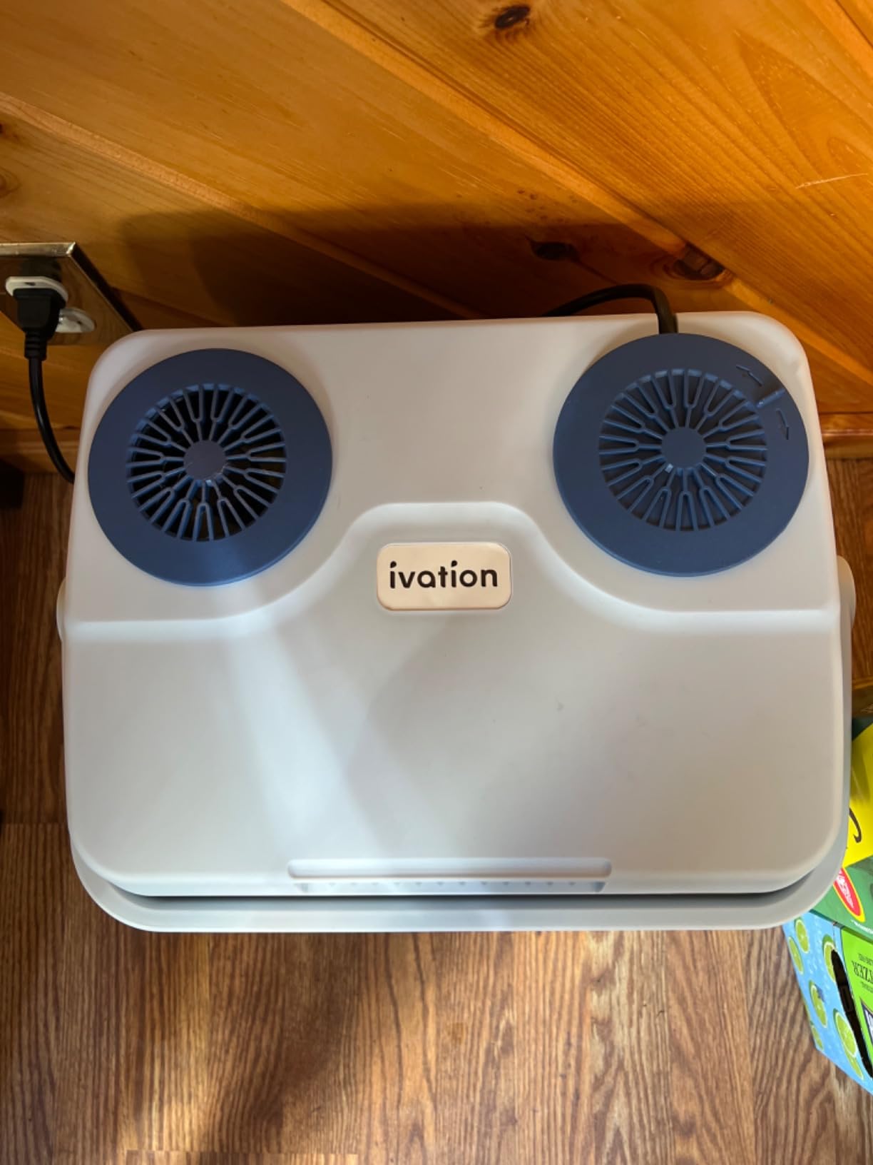 Ivation Electric Cooler & Warmer with Handle | 27 Quart (25 L) Portable Thermoelectric Fridge For Vehicles & Trucks | 110V AC Home Power Cord & 12V Car Adapter for Camping, Travel & Picnics customer photo 1