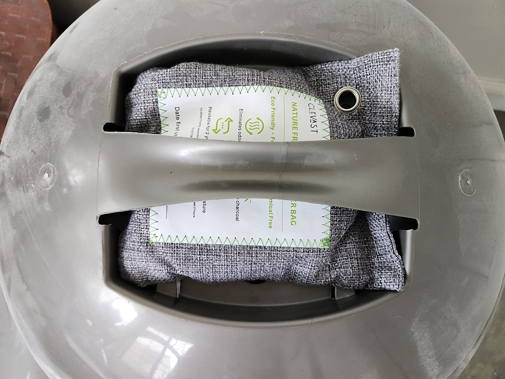 CLEVAST Bamboo Charcoal Air Purifying Bags - (Large, 4x200g), Removes Odors and Moisture, Nature Fresh Air Purifier Bags, Odor Eliminator for Home, Car, Pets, Bathroom, Basement customer photo 2