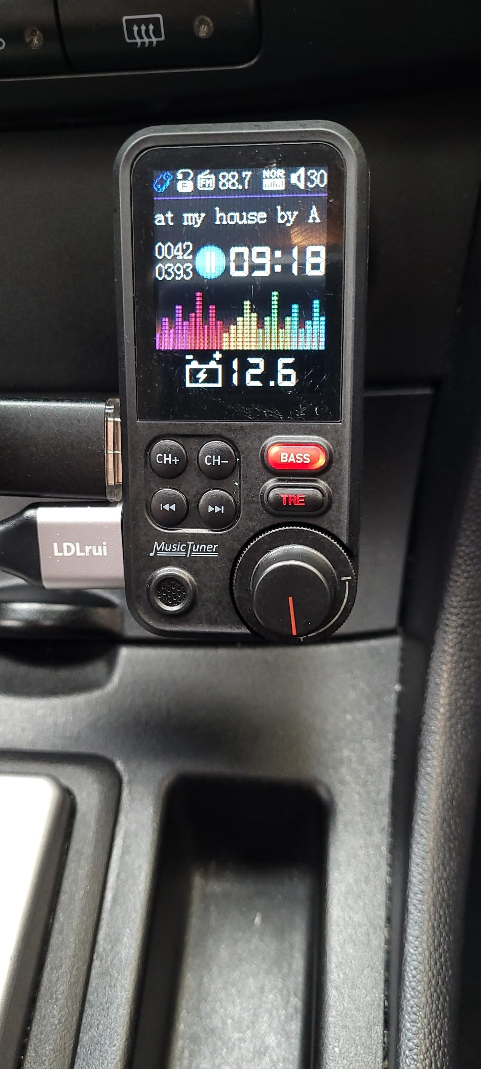 Nulaxy Bluetooth Car Adapter 1.8