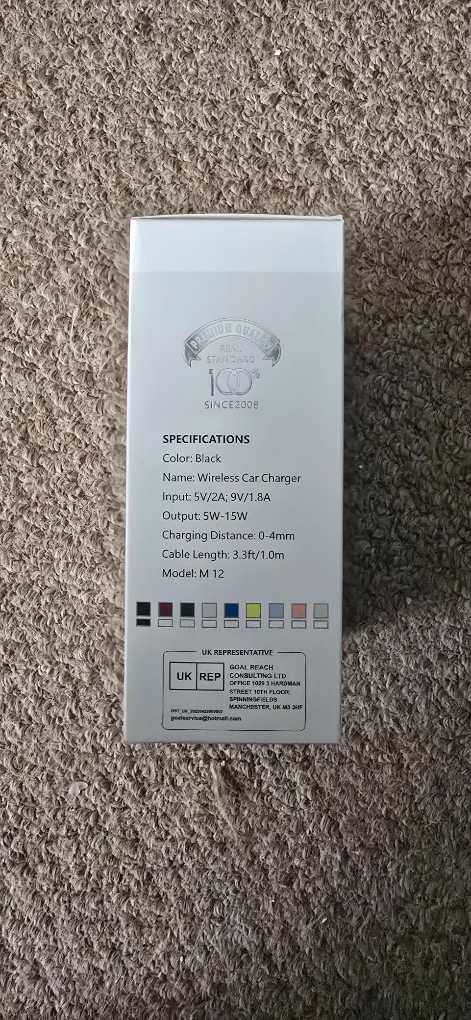 CHGeek Wireless Car Charger, 15W Fast Charging Auto Clamping Phone Holders for Your Car Phone Mount for Car fit for iPhone 17 16 15 14 13 12 Pro Max 11 XR XS, Samsung Galaxy S25 Ultra S24 S23, Black customer photo 2