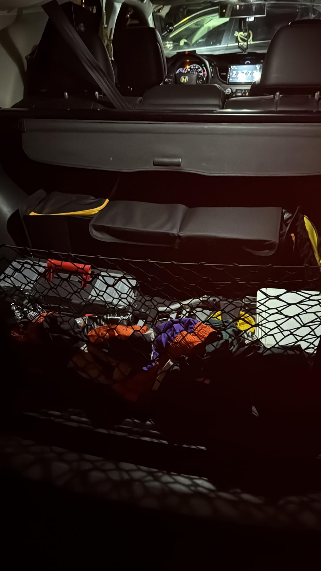 HEYTRIP Large Trunk Organizer With Built-in Leakproof Cooler Bag, 2 Tie-Down Straps, 4 Removable Dividers, Foldable Cover, Built with 2mm PE Board customer photo 2