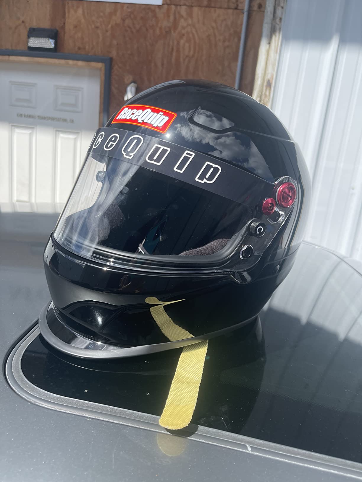 RaceQuip Full Face Helmet PRO20 Series Snell SA2020 Rated Gloss Black customer photo 1