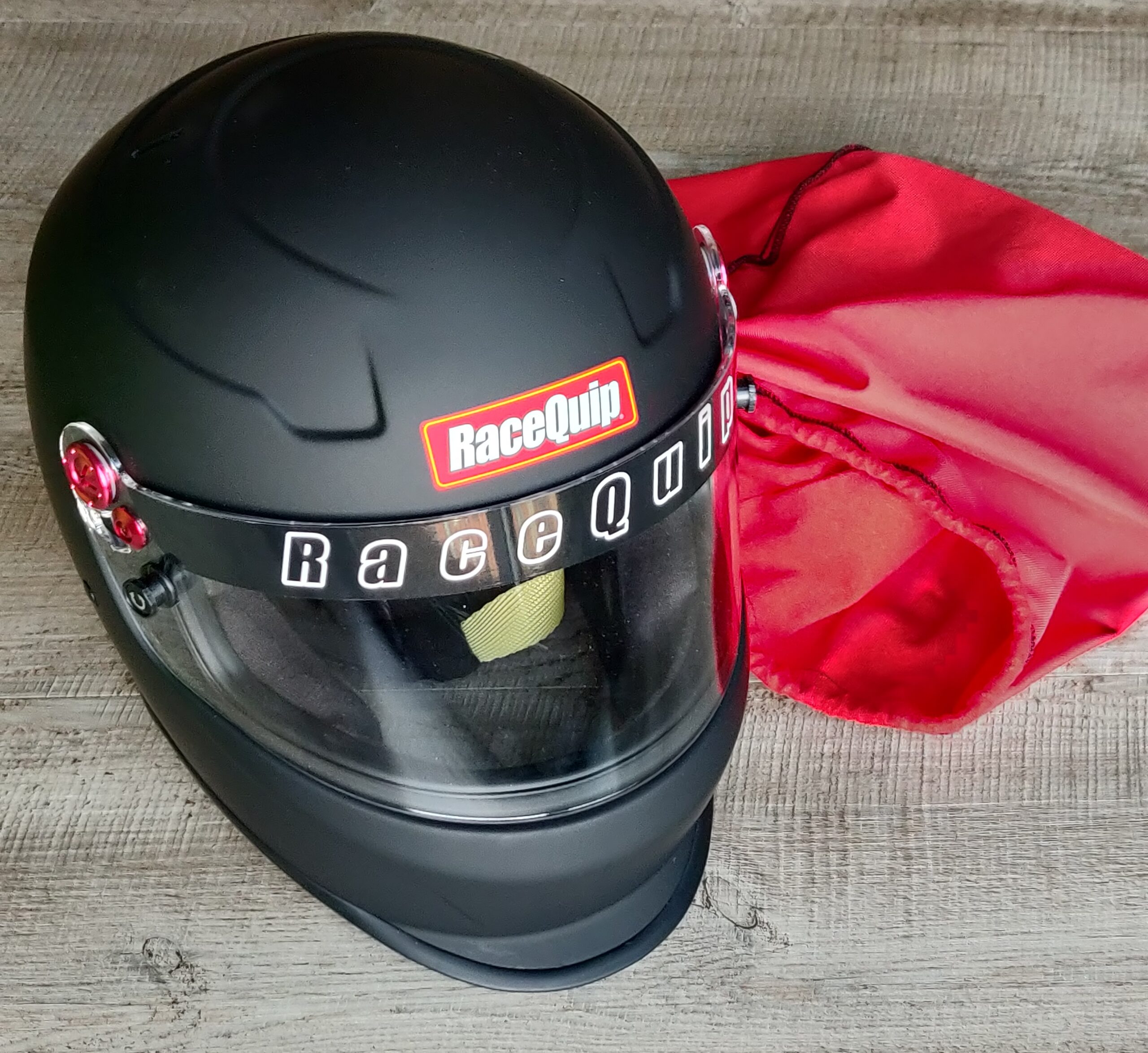 RaceQuip Full Face Helmet PRO20 Series Snell SA2020 Rated Flat Black customer photo 2