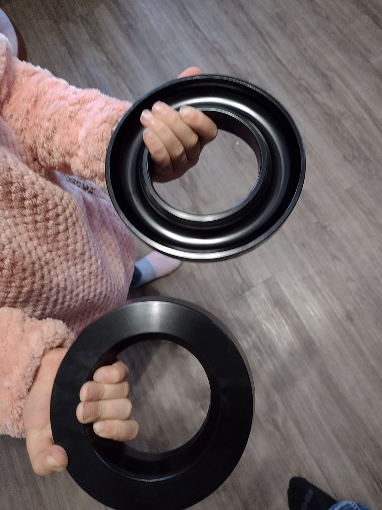 X AUTOHAUX 2 Inch Front Suspension Spring Strut Spacer Leveling Lift Kit for Dodge for RAM 1500 2500 3500 2WD 1994-1998 2000-2017 2019-2020 customer photo 2