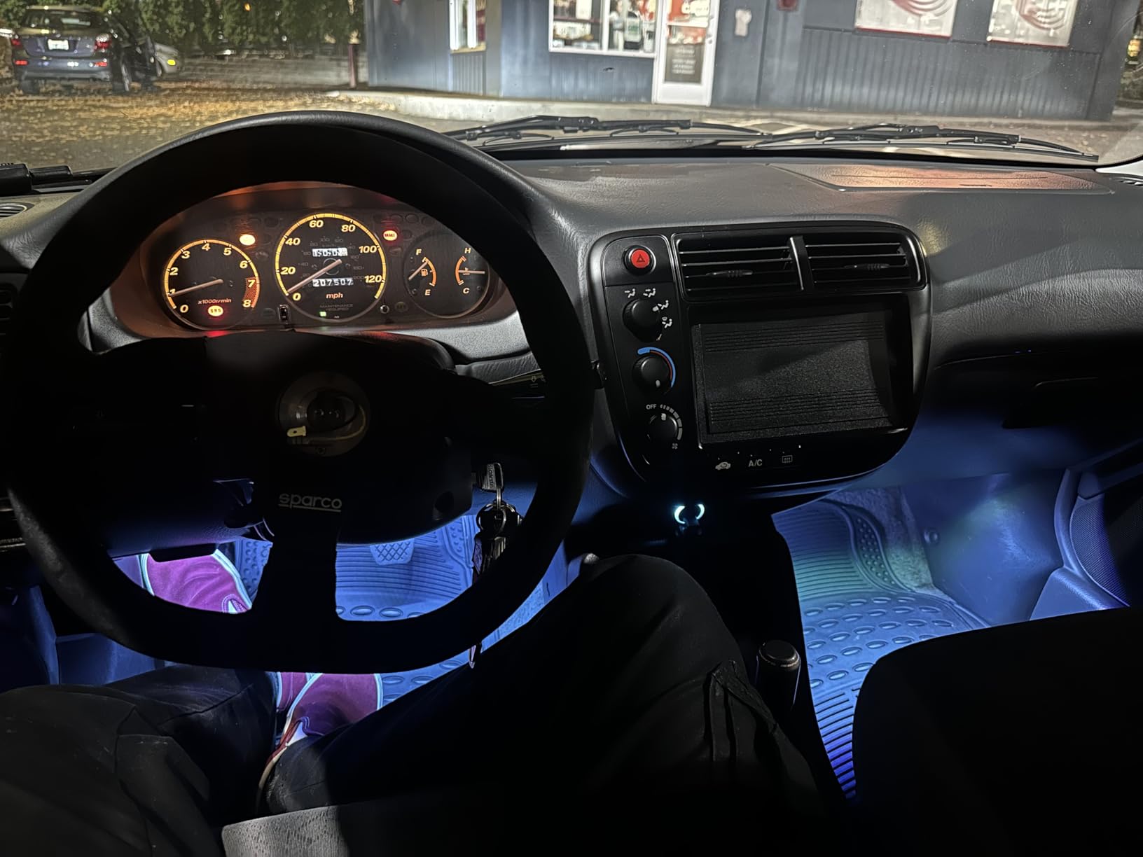 Nilight 48 LEDs DC 5V Multicolor Music Car Strip Light Under Dash Lighting Kit with Sound Active Function and Wireless Remote Control, 2 Years Warranty, 4PCS USB Interior Lights customer photo 2