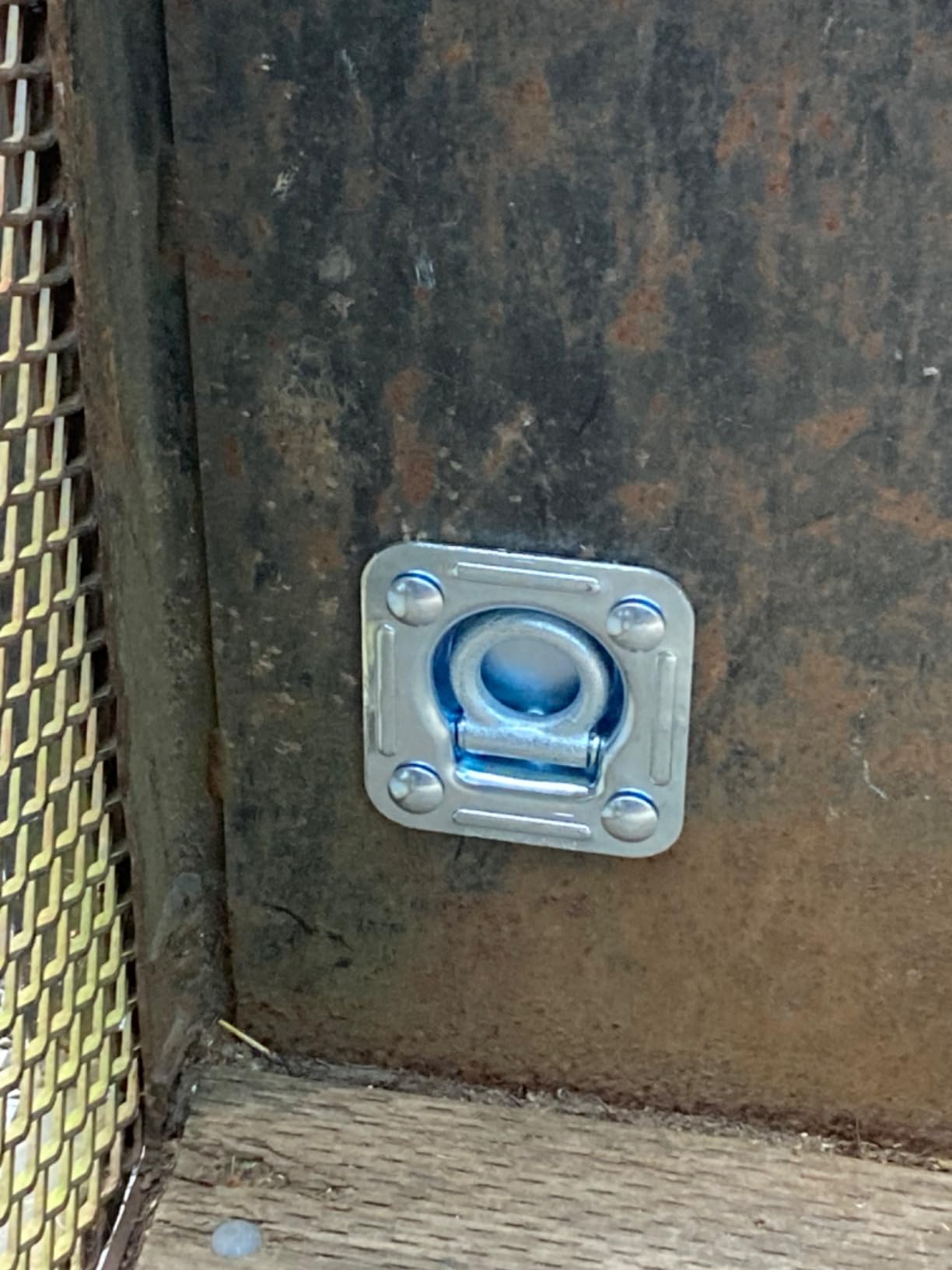 Lonffery 4 Pack Recessed D-Ring Tie Down Anchors (6,000 lb. Capacity), Heavy Duty Kit for Trailer or Deliveries customer photo 2