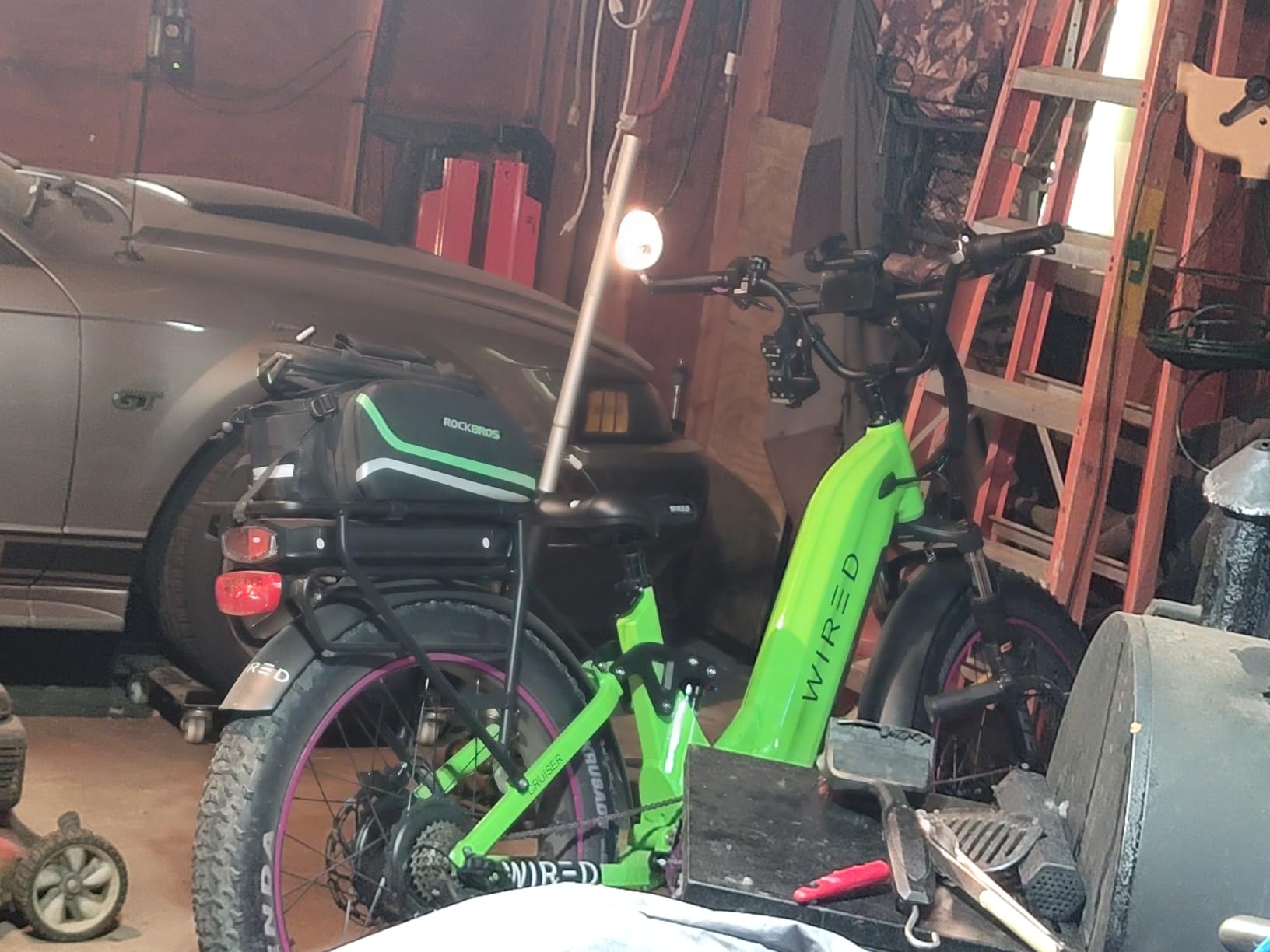 ROCKBROS Bike Trunk Bag 17L-45L Bike Rear Rack Bag Waterproof customer photo 1