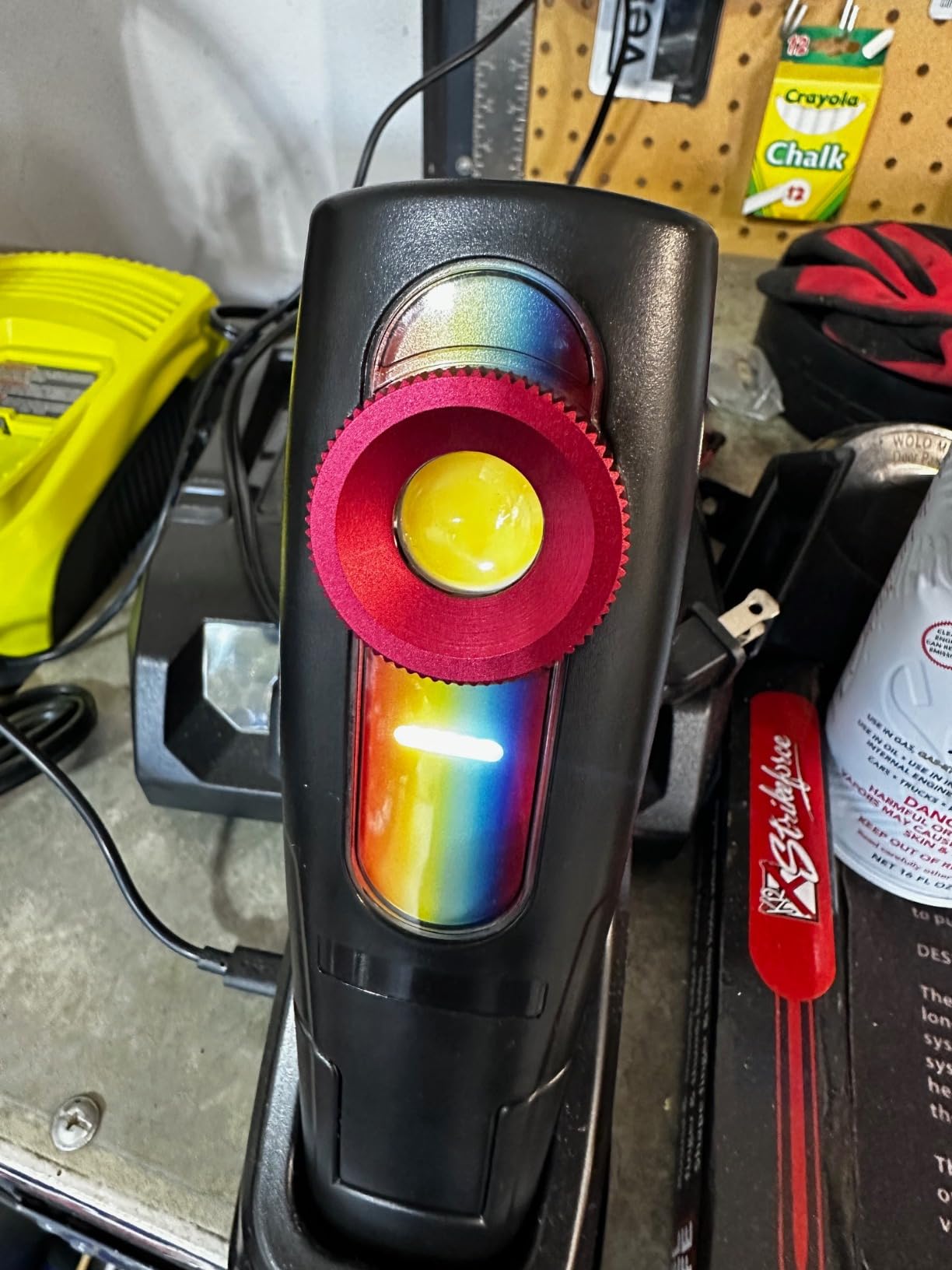 Master Elite - LED Color Matching Light, 500 Lumen - Exact Paint Color Match, Replicates Natural Sunlight for Perfect Match - 3 Color Temperatures, Handheld Rechargeable Work Light, Bodyshop Repair customer photo 1
