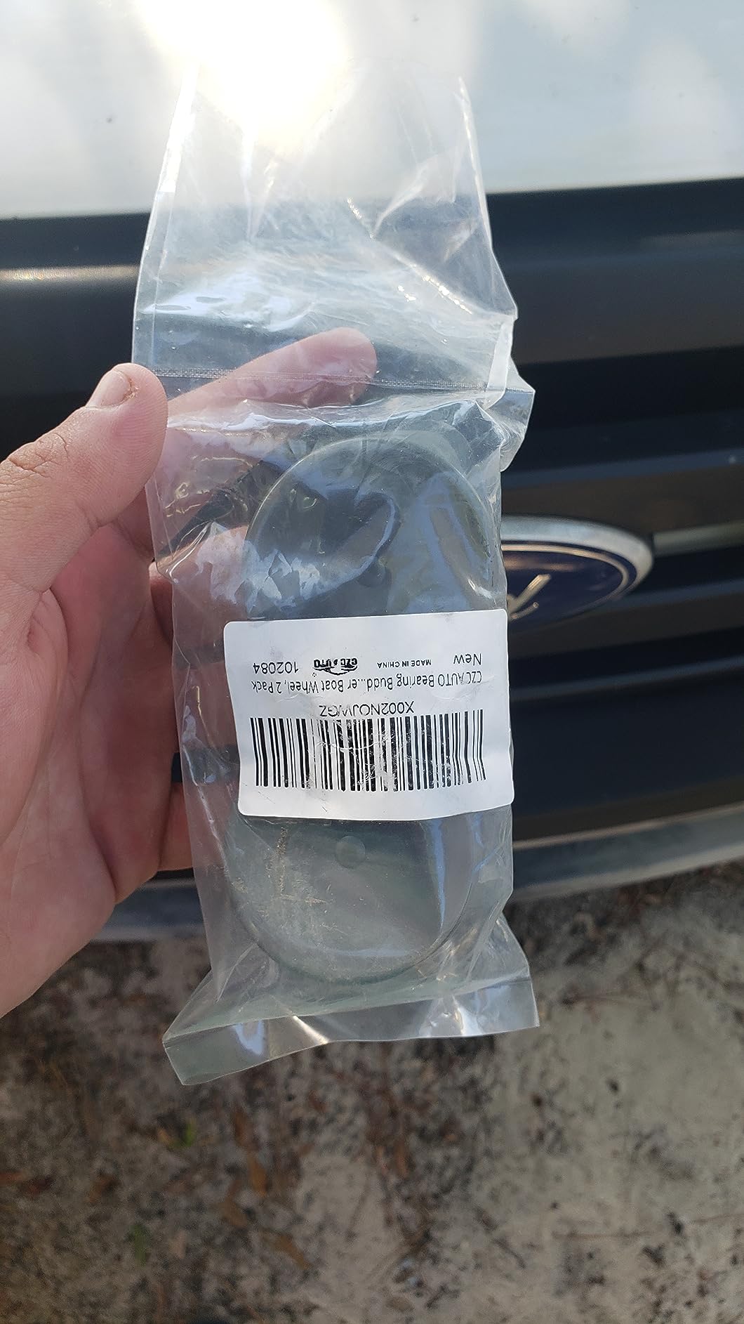 CZC AUTO Bearing Protector Bras 1.98 Inch Rubber Caps Dust Covers Replacement for Bearing Partner Bra for Trailer Boat Wheel, 2 Pack customer photo 2