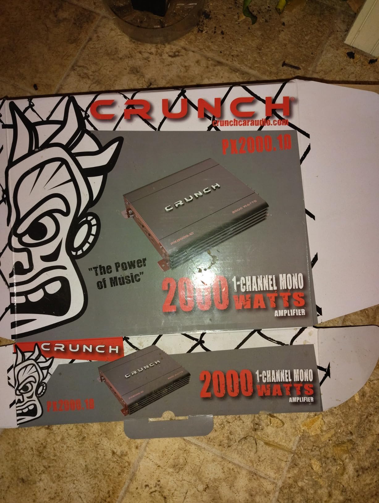 Crunch Ground Pounder GP-1500.4 1500 Watt 4 Channel Amplifier customer photo 1