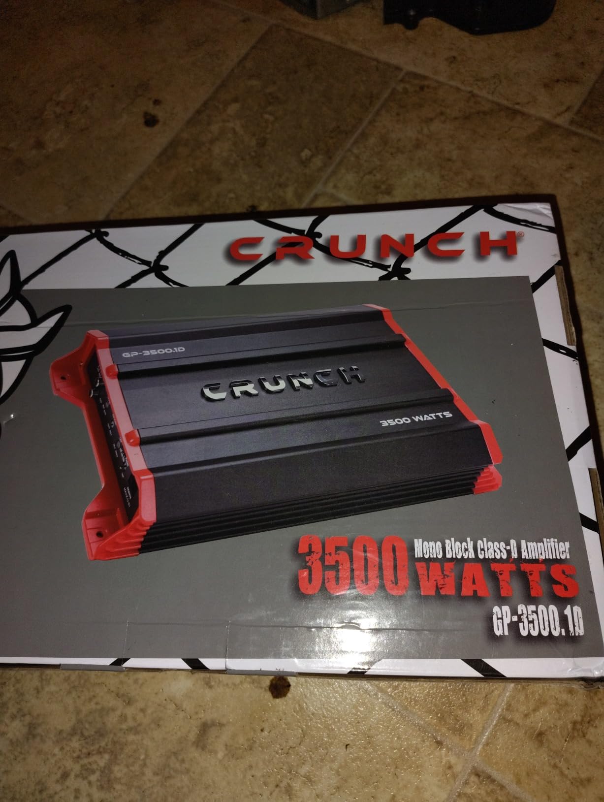 Crunch Ground Pounder GP-1500.4 1500 Watt 4 Channel Amplifier customer photo 2