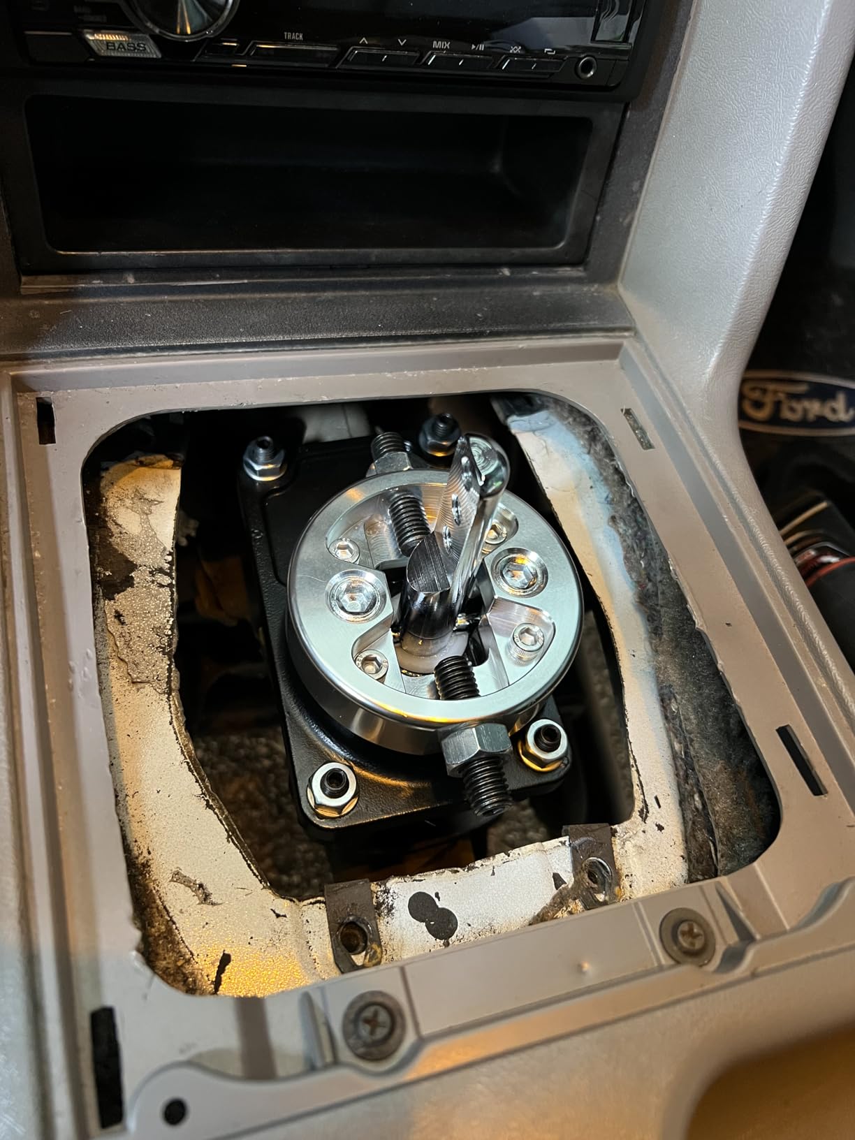 MAGQOO Racing Short Throw Quick Shifter Compatible with 83-04 Ford Mustang 83-88 Thunderbird T5 T45 /85-90 Cosworth T5 Black customer photo 1