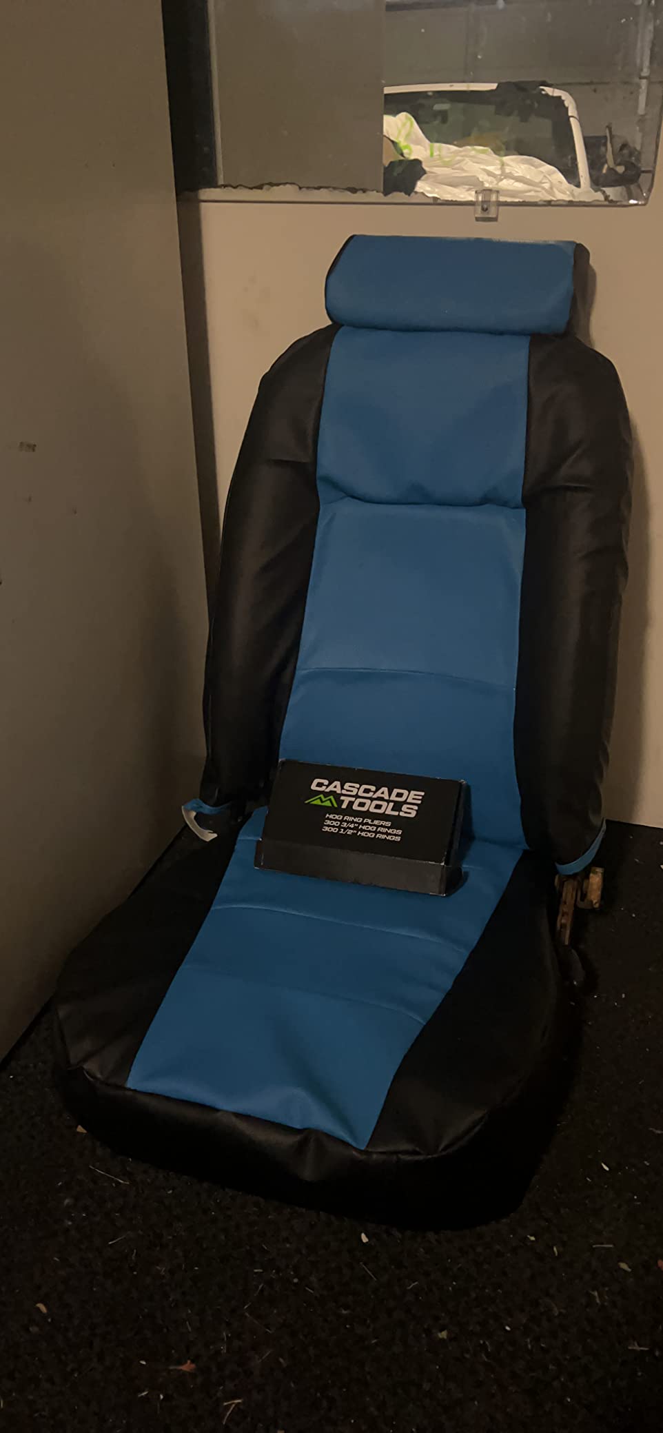 Hog Ring Pliers Kit with 1000 Pack of 3/4