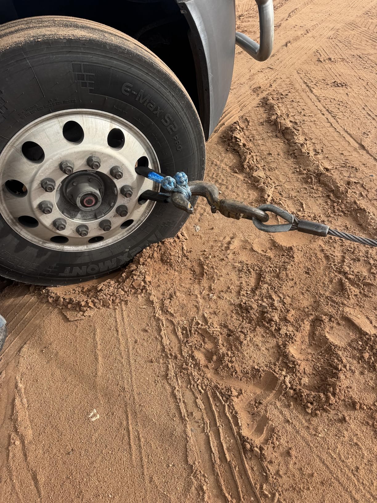 Ucreative 2Pcs Synthetic Soft Shackle 1/2 Inch x 22 Inch (56,000lbs Breaking Strength) with Extra Sleeves (Gray) customer photo 1