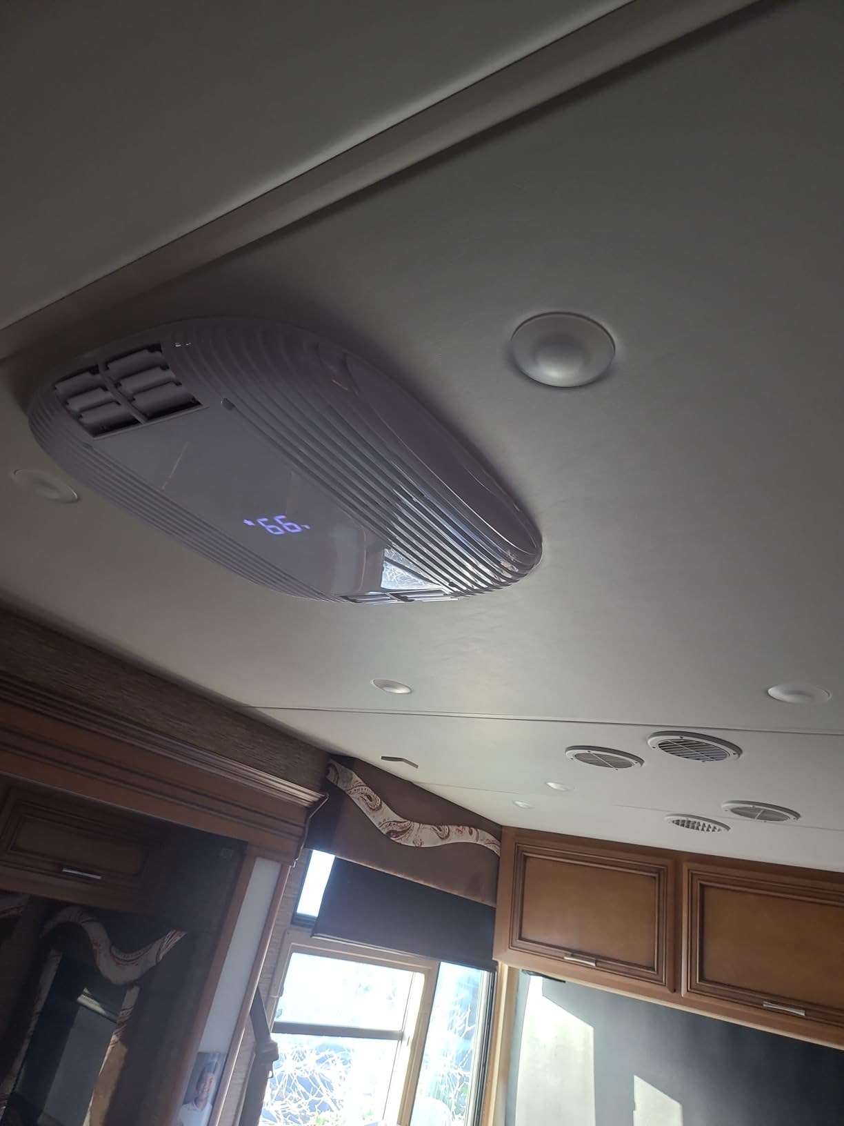 RecPro RV Air Conditioner 15K Ducted or Non-Ducted | Quiet AC | 110-120V | Heat Pump and Cooling | Easy Install | All-in-One Unit | For Camper, Fifth Wheel, Food Trucks (Ducted, White) customer photo 2