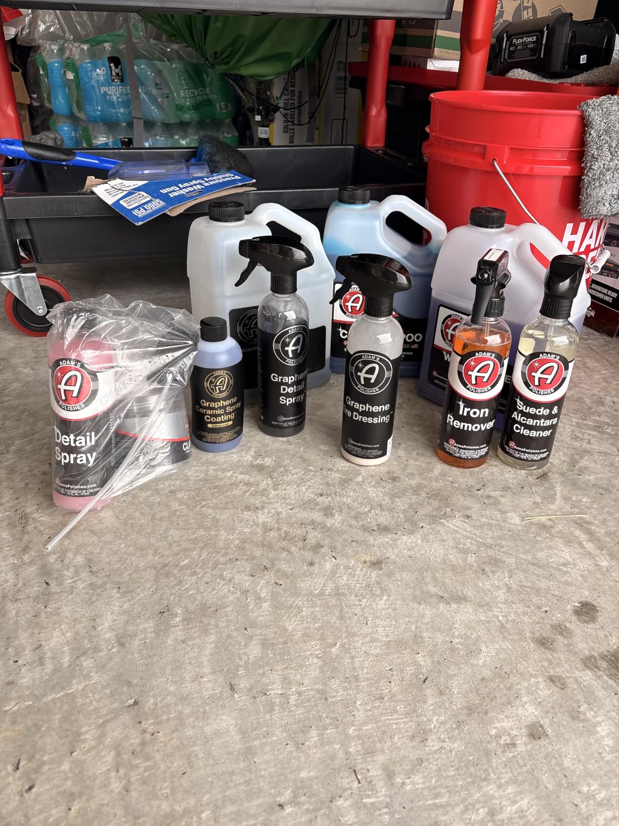 Adam's Polishes Graphene Tire Dressing - Deep Black Finish W/Graphene Non Greasy Car Detailing | Use W/Tire Applicator After Tire Cleaner & Wheel Cleaner | Ceramic Coating Like Tire Protection (16oz) customer photo 1