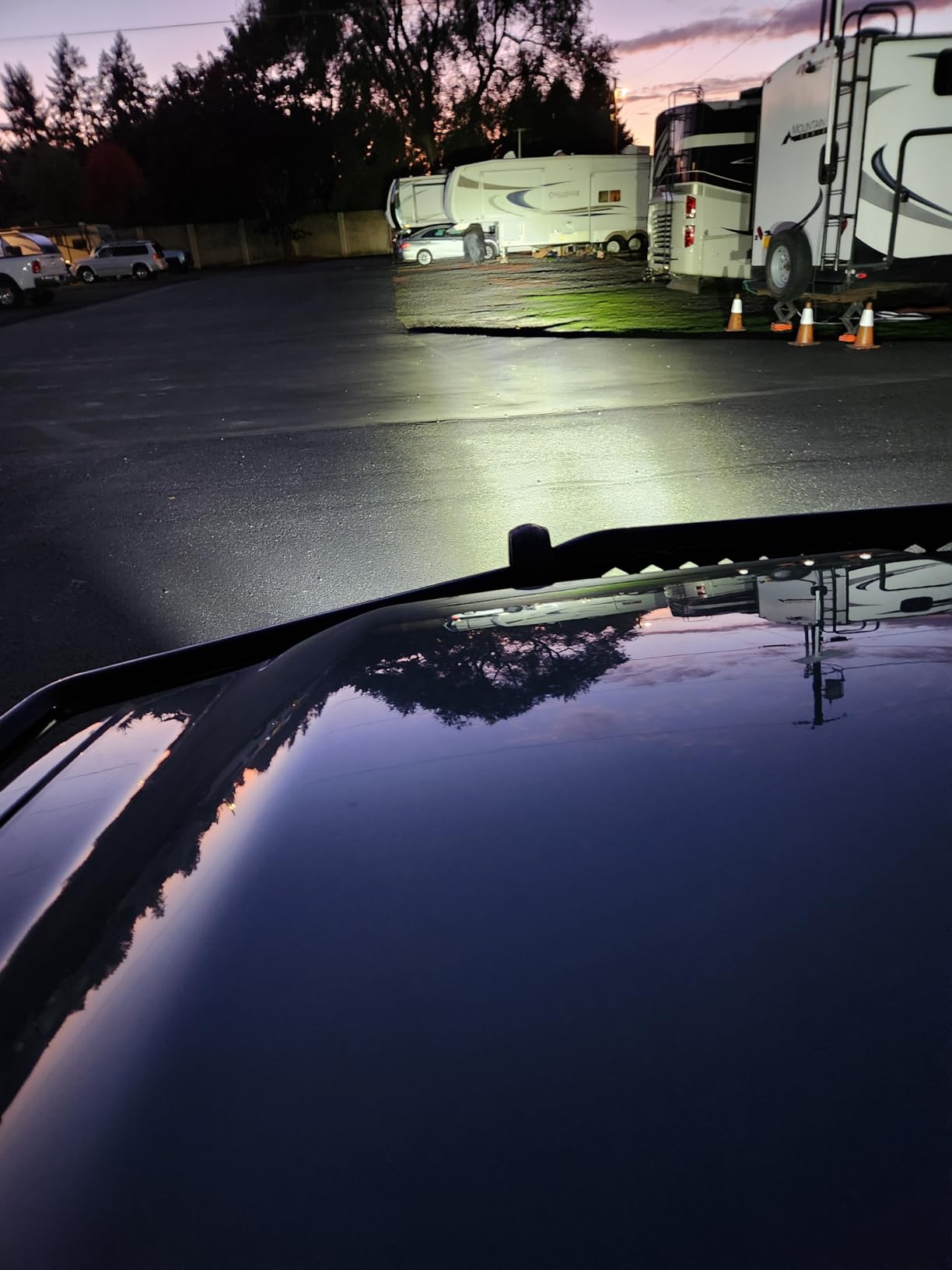 Auxbeam 4 Inch 72W Round Offroad Lights, 2PCS 7200LM LED Driving Pod Spot Lights White Beam with Wiring Harness Fit for Jeep Vehicle Truck SVU Motorcycle UTV customer photo 1