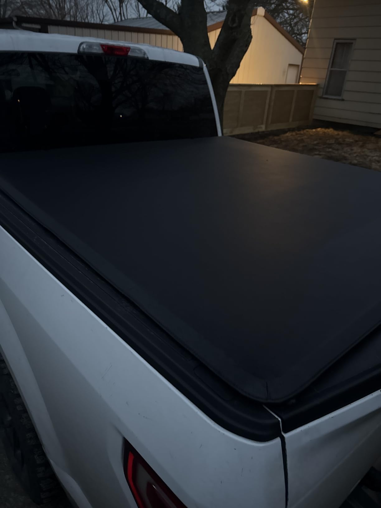MOSTPLUS 5.5FT Roll-Up Soft Vinyl Truck Bed Tonneau Cover Compatible for 2009-2025 2026 Ford F150 F-150 Short Bed On Top (67Inch) customer photo 2
