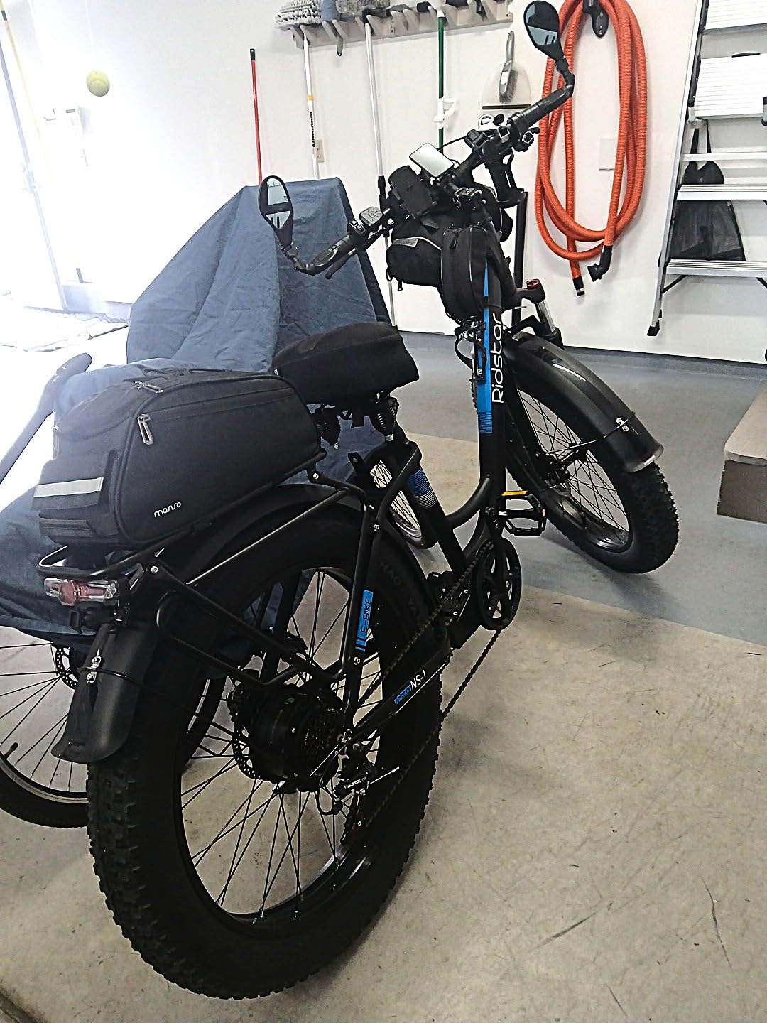 MOSISO Bike Rack Bag, Waterproof Bicycle Trunk Pannier Rear Seat Pouch customer photo 1