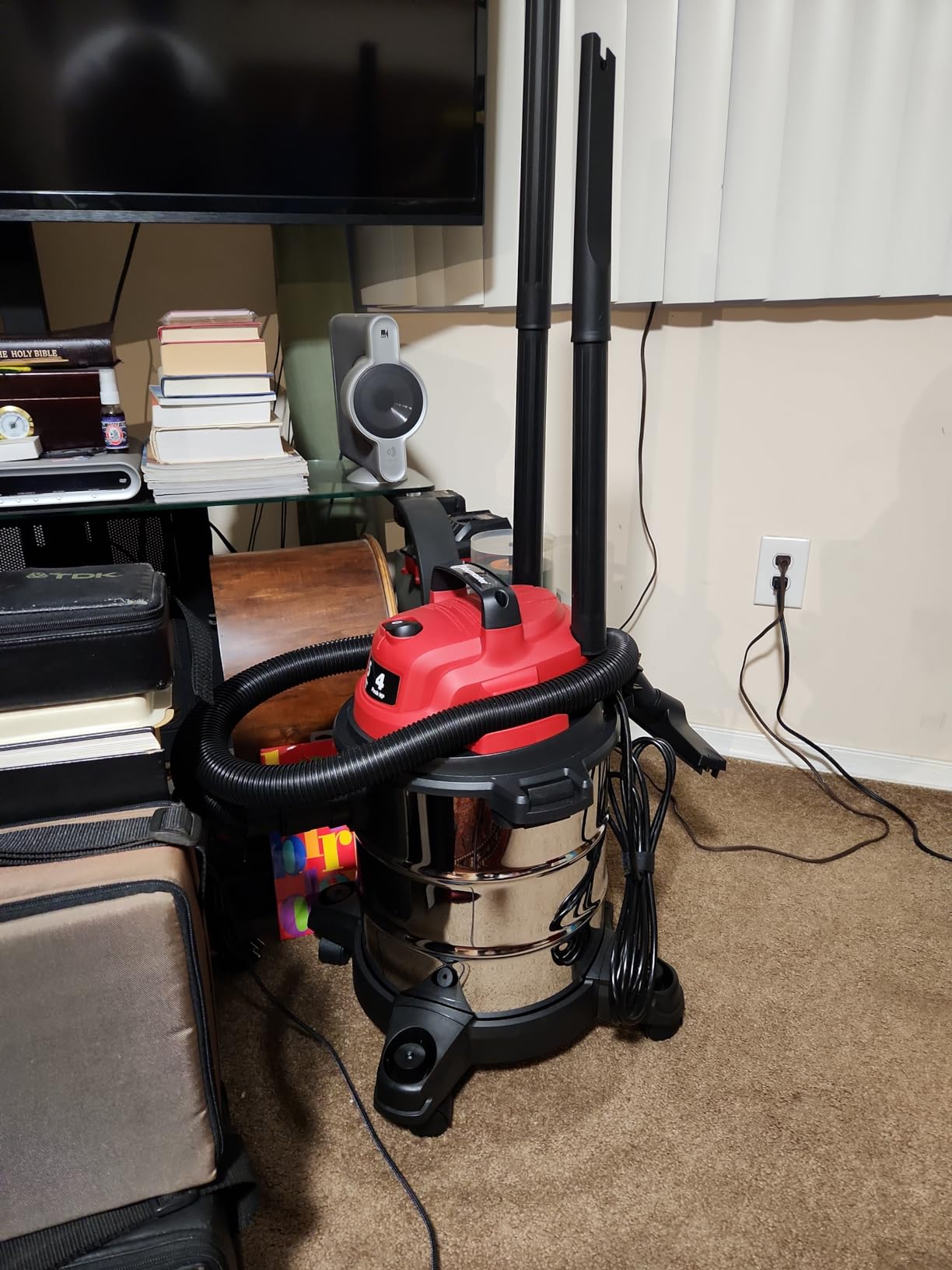 Vacmaster 5-Gallon* 4 Peak HP Stainless Steel Wet/Dry Vacuum - VOC508S 1101 customer photo 2