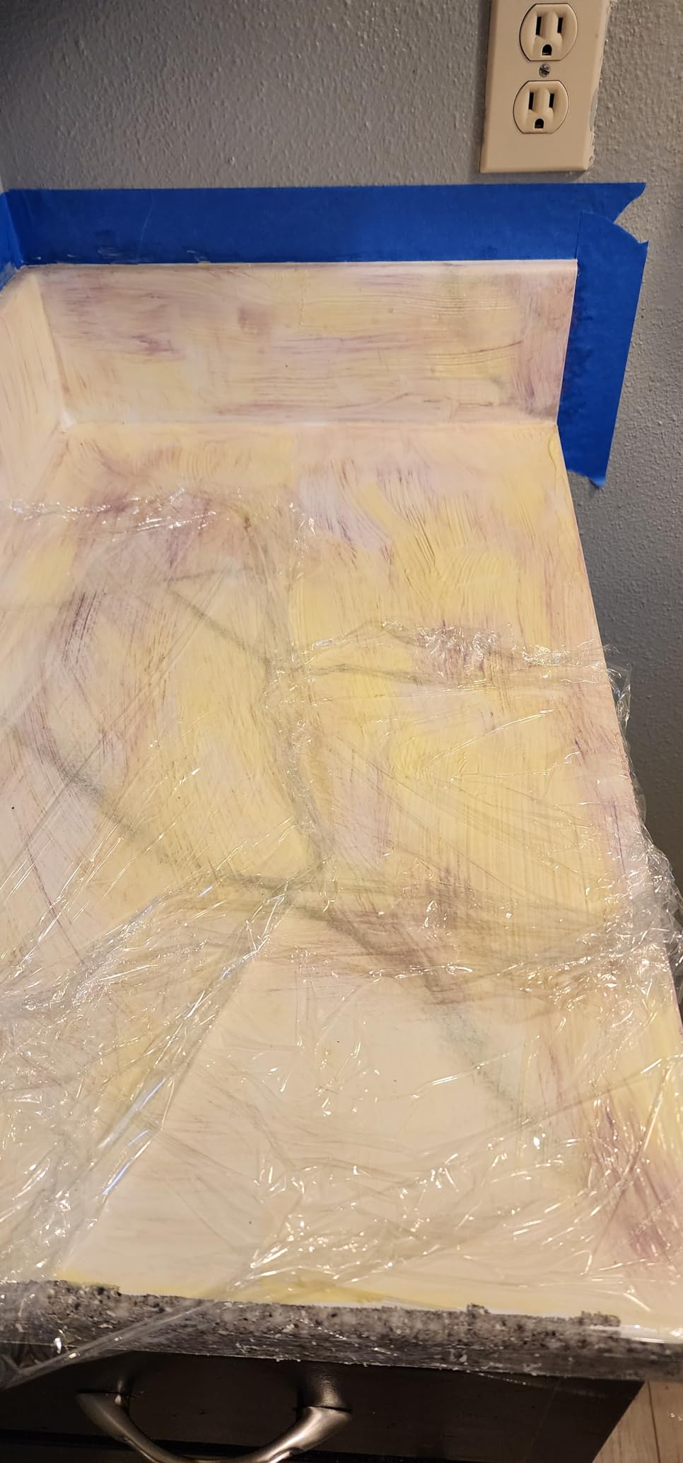 Smart 'n Easy Paint & Varnish Remover Gel - Do It Yourself Friendly Paint Remover - Strips Multiple Layers of Acrylic, Latex, Oil & Water-Based Paints & Varnishes - 32oz customer photo 1