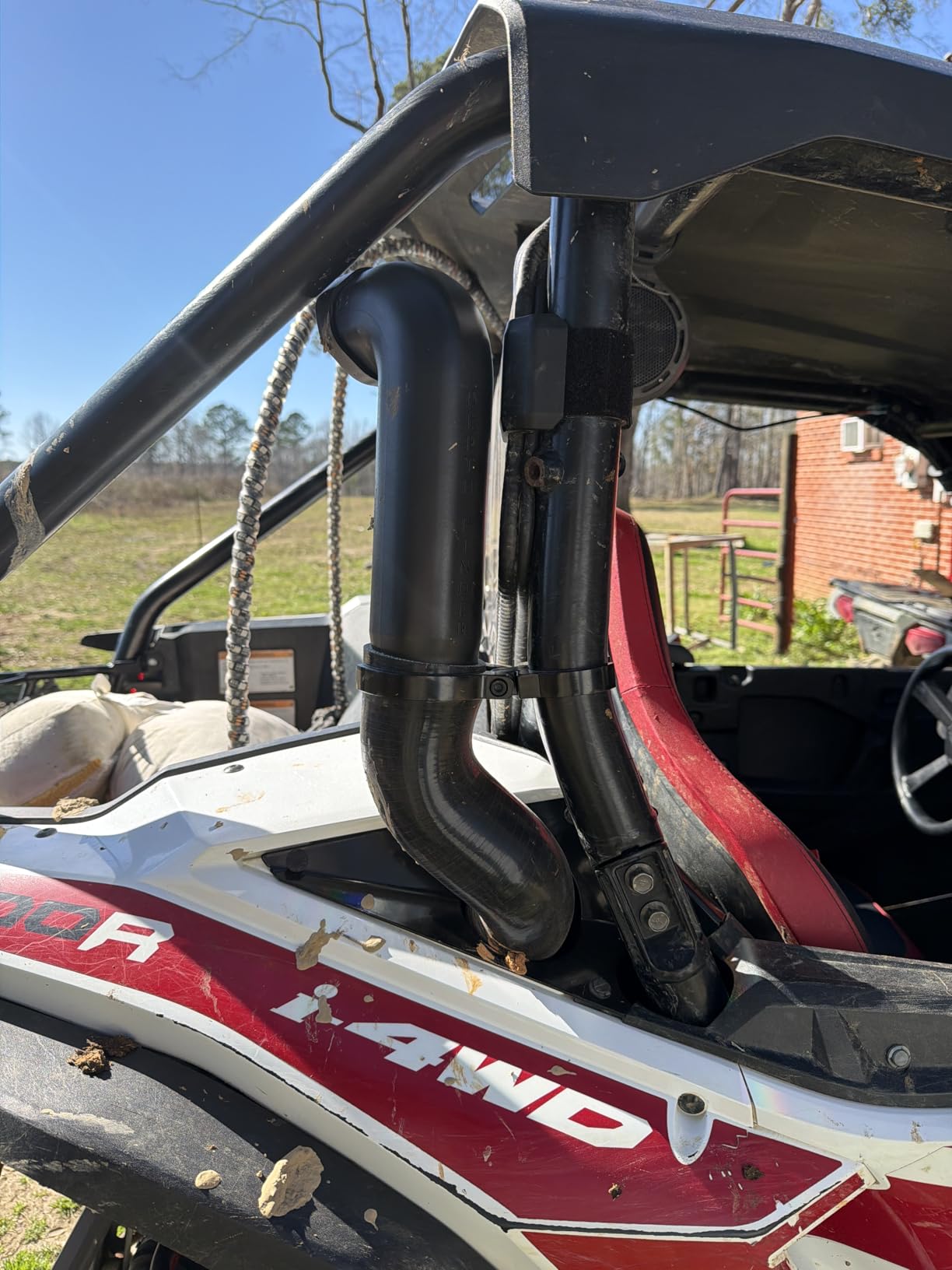 SuperATV Depth Finder Snorkel Kit Compatible with Honda Talon 1000R / 1000X 2019+ | 2020+ 1000X-4 | Everything Needed to Waterproof Your Machine | Snorkel elevates Your air Intake and Output customer photo 1