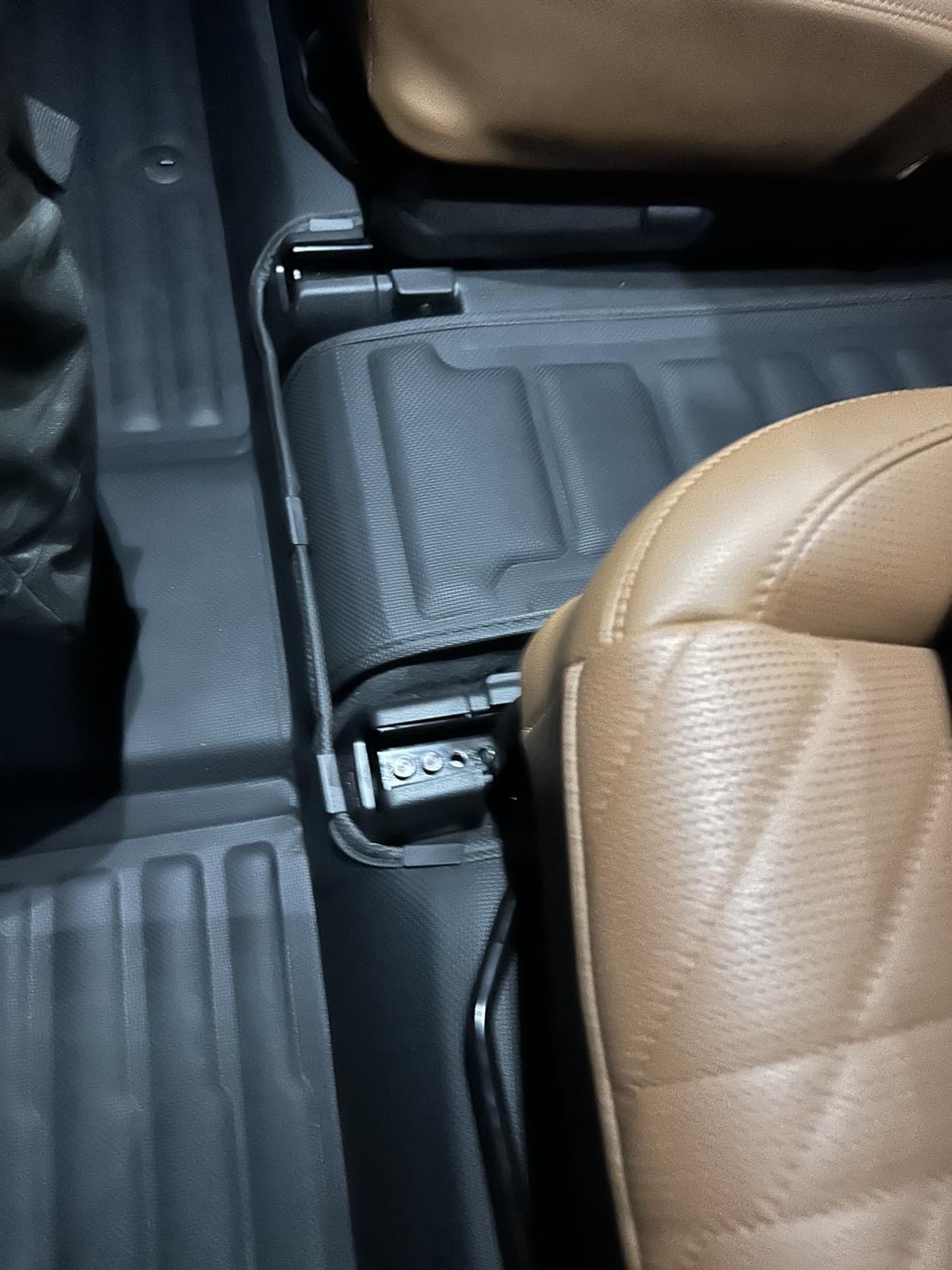 for Kia Telluride 7-Seater 2020-2025 Models - Custom Car Mats - Maximum Coverage, All Weather, Laser Measured - This Full Set Includes 1st, 2nd and 3rd Rows customer photo 1