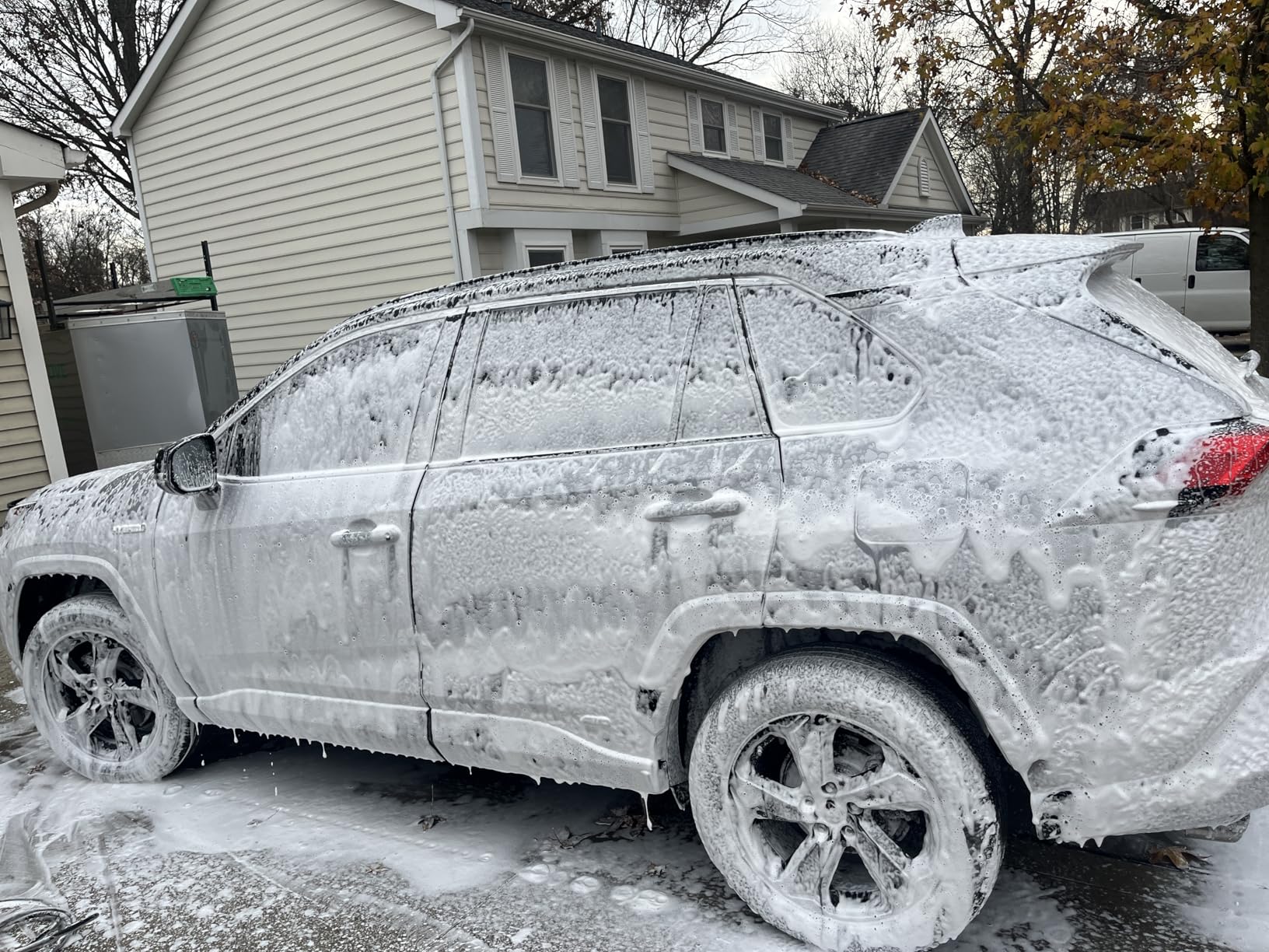 AstroAI Foam Cannon, Heavy Duty Car Foam Blaster Wide Neck Adjustable Snow Foam Lance and Thick Foam for Pressure Washer with 1/4