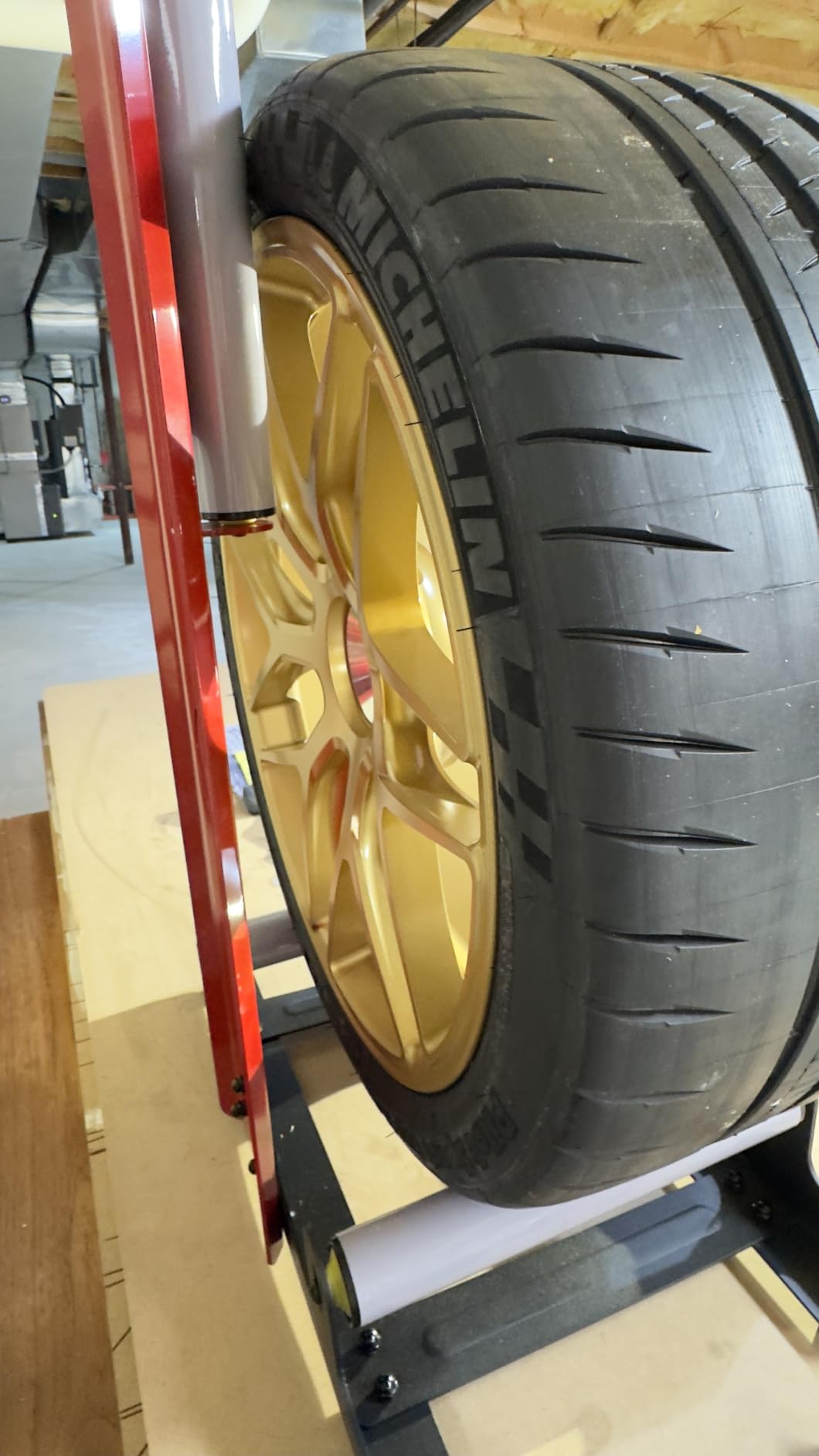 Adam's Polishes Rolling Wheel Detailing Stand - Wheel & Tire Car Detailing Roller for Cleaning, Ceramic Coating, Applying Tire Shine & Car Wheel Wash | Garage Accessory for Detailers customer photo 1