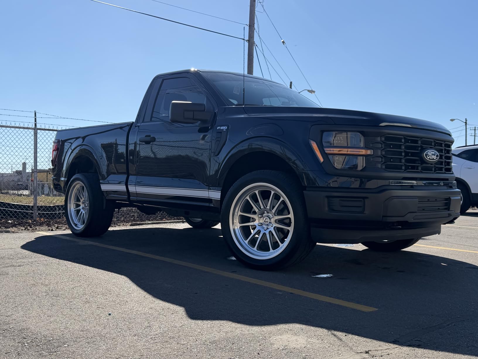 MBRP 2021+ Ford F150 2.7L/3.5L/5.0L 4in Aluminized Steel Cat-Back - RACE VERSION customer photo 1