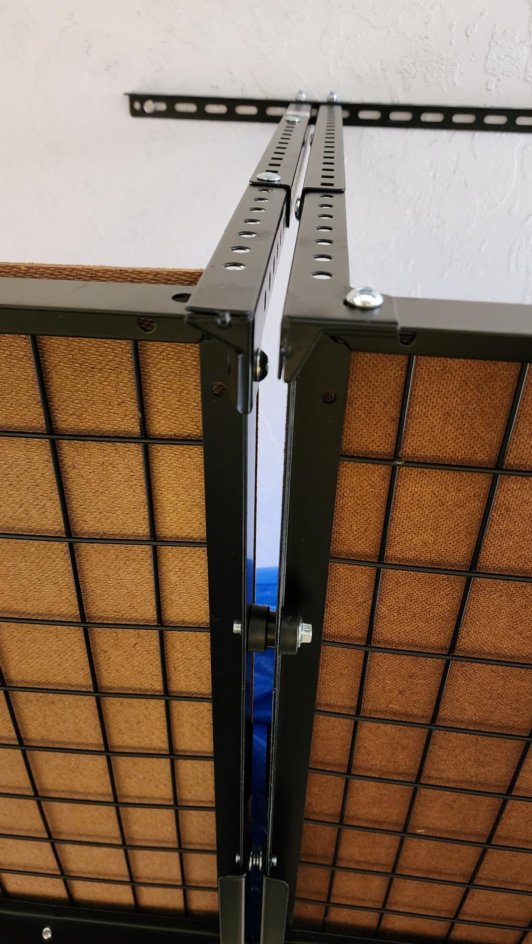 FLEXIMOUNTS 4x8 Overhead Garage Ceiling Storage Rack Organization, Black | 800Lbs Weight Capacity, 22