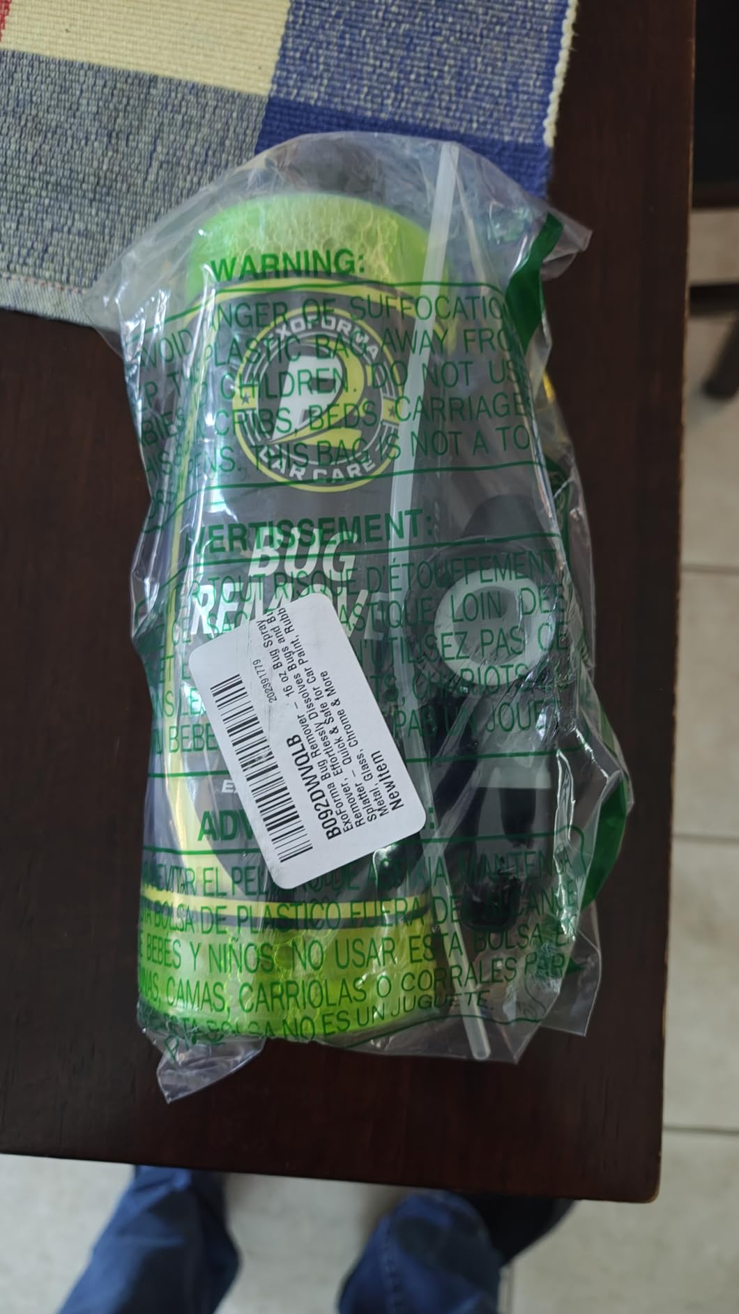 ExoForma Bug Remover - 16 oz Bug Spray Remover, Effortlessly Dissolves Bugs and Bug Splatter - Quick & Safe for Car Paint, Rubber, Metal, Glass, Chrome & More customer photo 1