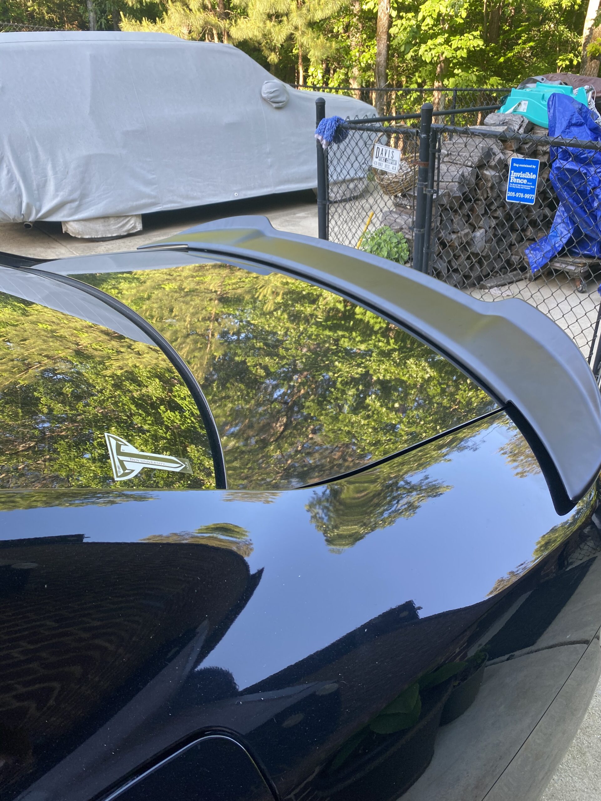 IKON MOTORSPORTS Rear Trunk Spoiler Compatible with 2015-2023 Dodge Charger, Trunk Spoiler Wing Lip ABS Matte Black V3 Style customer photo 2